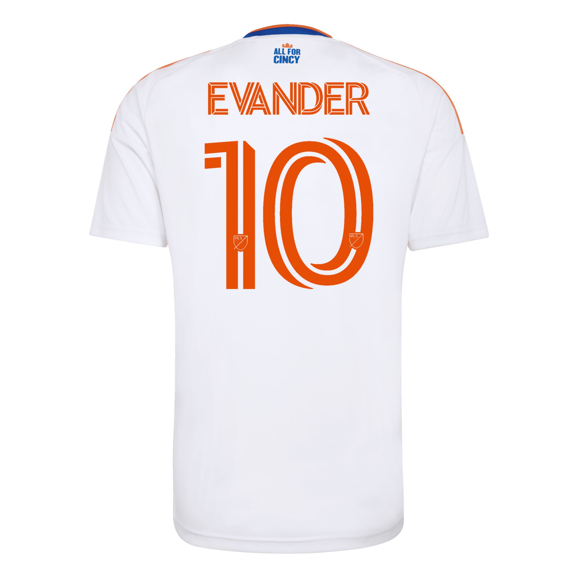 adidas Adult FC Cincinnati Evander Ferreira #10 2026 Secondary Replica 'The Seven Hills Kit' Jersey product image