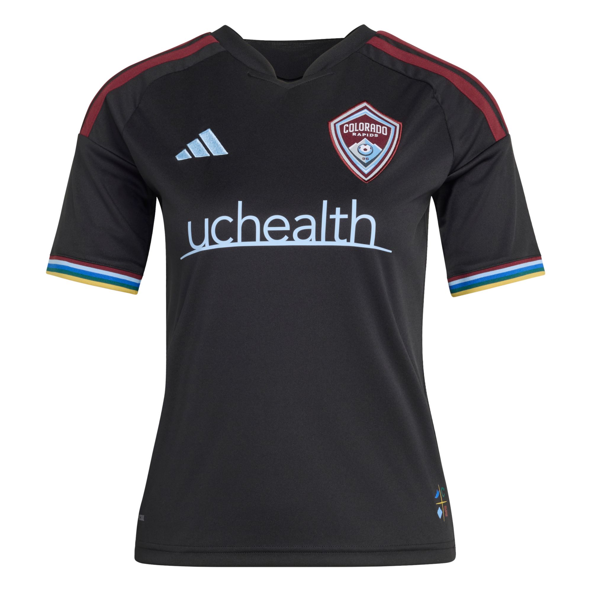 adidas Youth Colorado Rapids Paxten Aaronson #10 2026 Primary Replica 'Colorful Colorado' Jersey product image