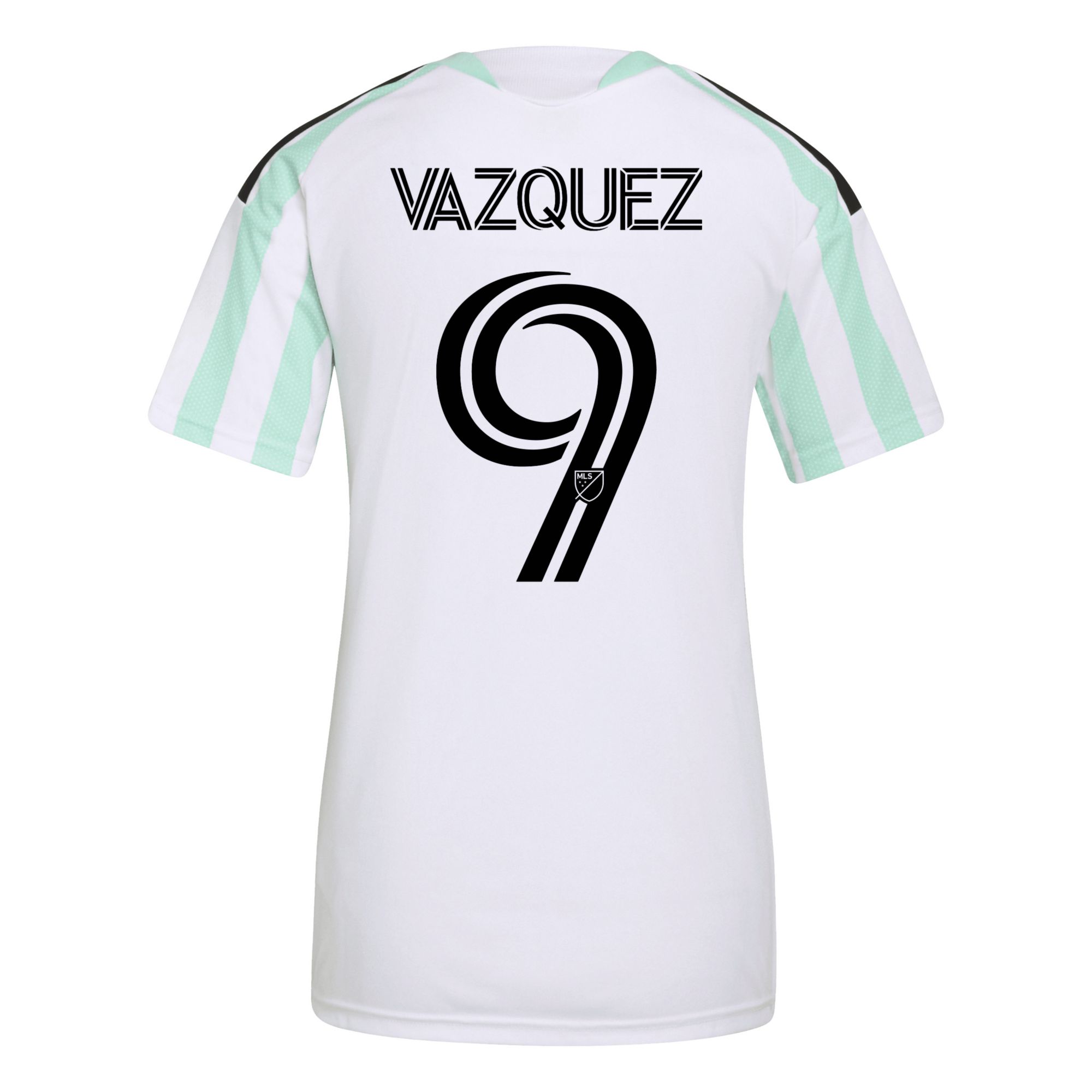adidas Women's Austin FC Brandon Vazquez #9 2026 Secondary Replica 'The Rooted Kit' Jersey product image