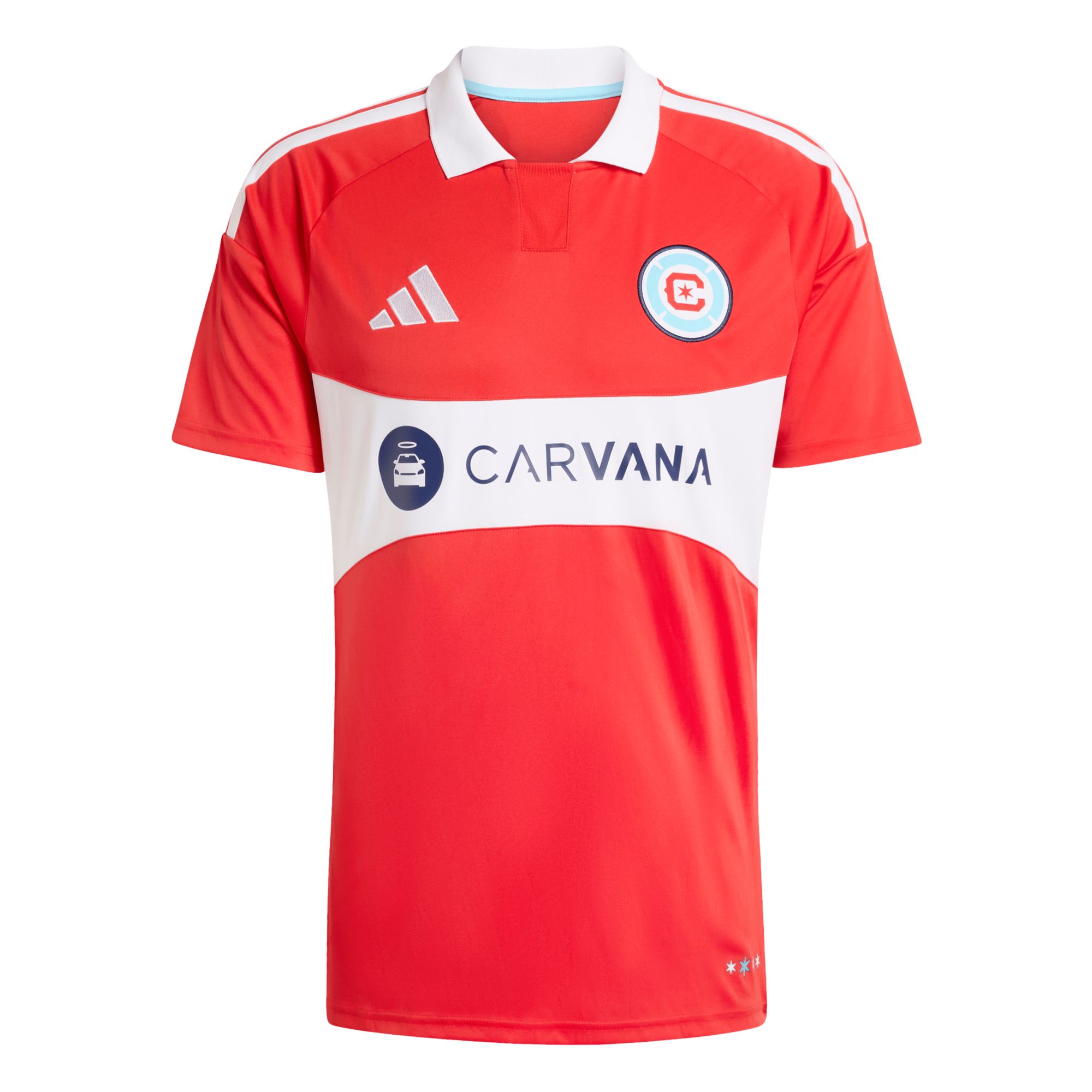 adidas Adult Chicago Fire Hugo Cuypers #9 2026 Primary Replica 'Forever Red' Jersey product image