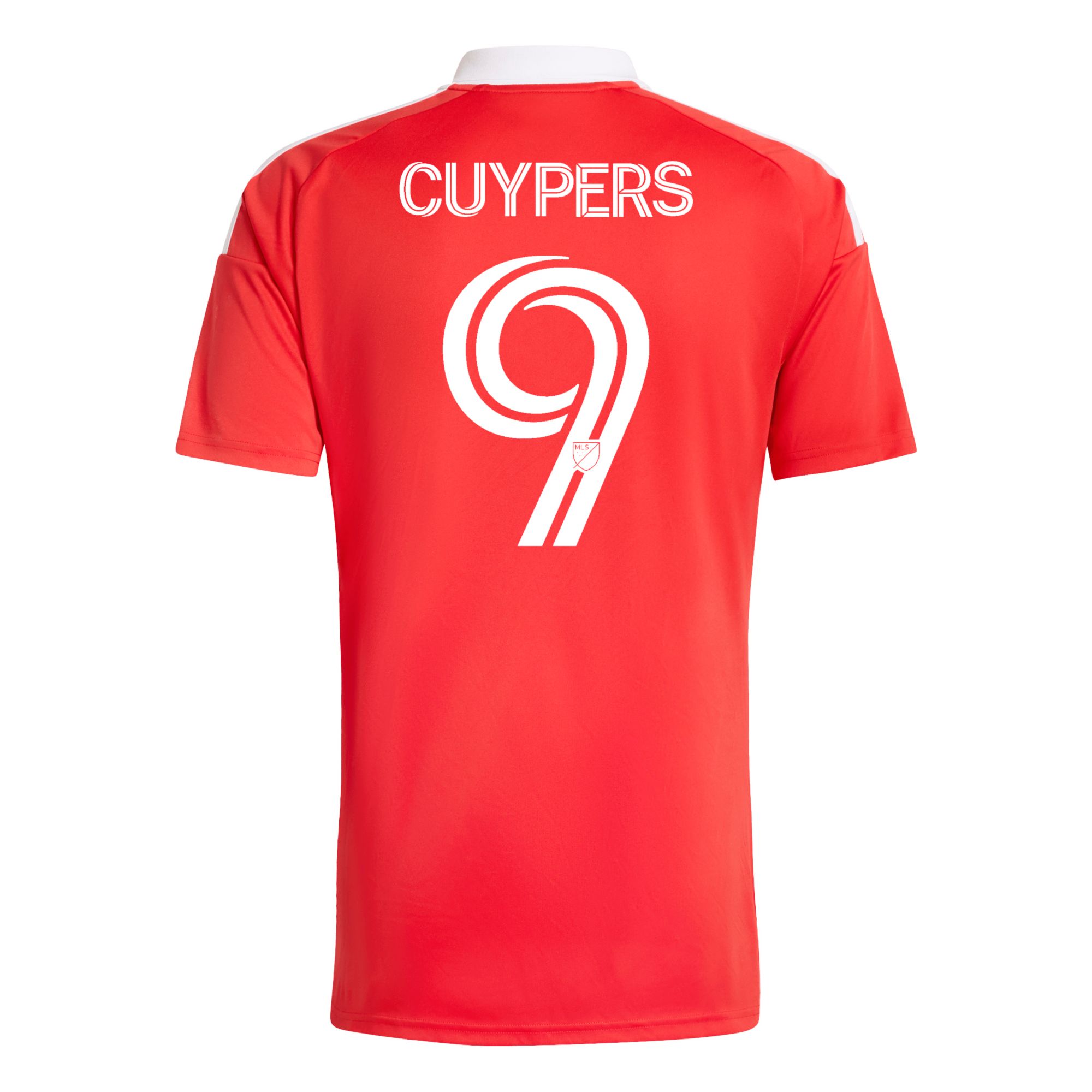adidas Adult Chicago Fire Hugo Cuypers #9 2026 Primary Replica 'Forever Red' Jersey product image