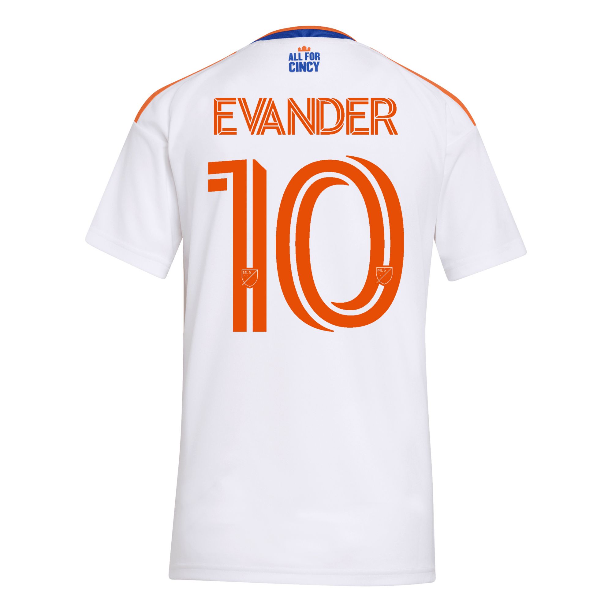 adidas Women's FC Cincinnati Evander Ferreira #10 2026 Secondary Replica 'The Seven Hills Kit' Jersey product image