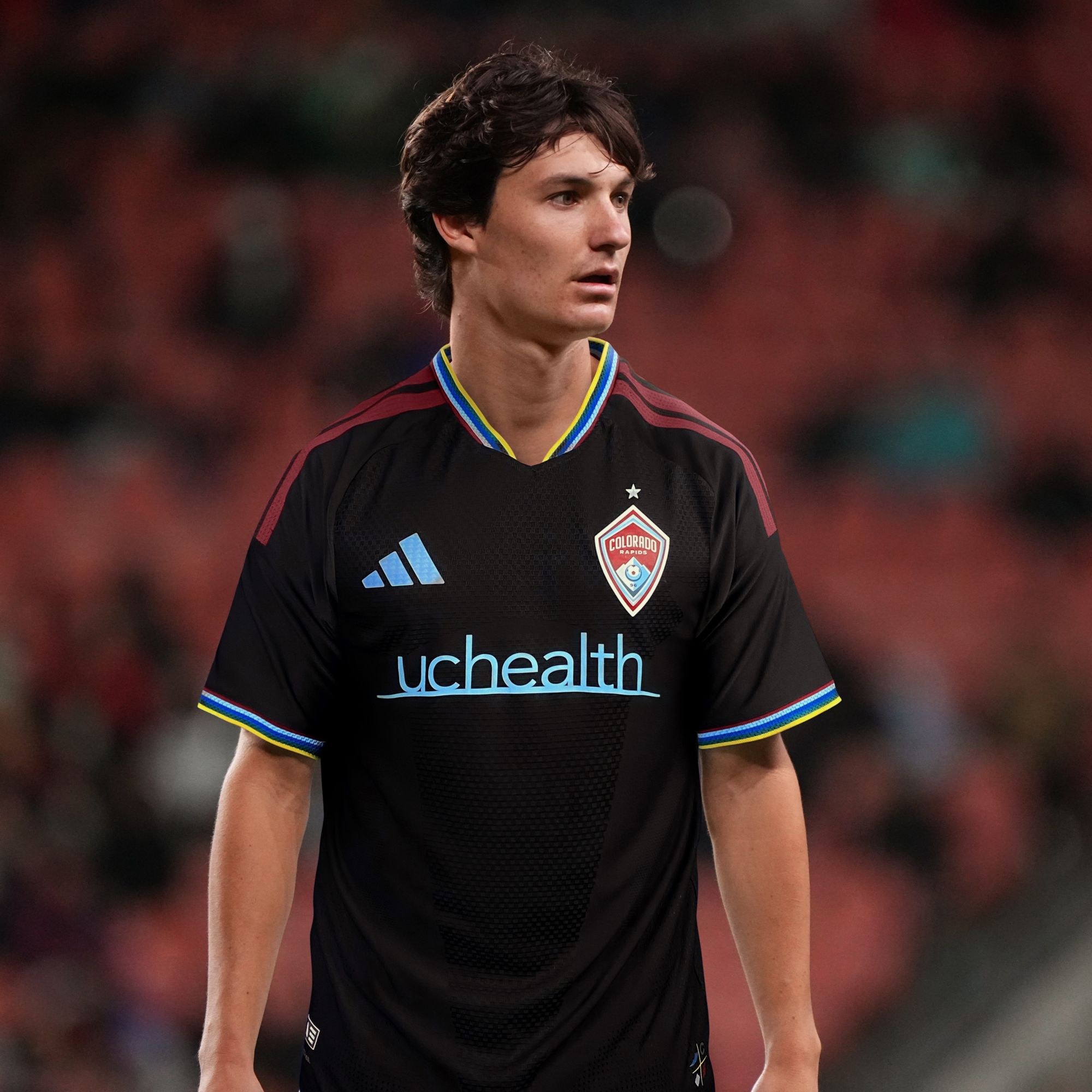 adidas Adult Colorado Rapids Paxten Aaronson #10 2026 Primary Authentic 'Colorful Colorado' Jersey product image