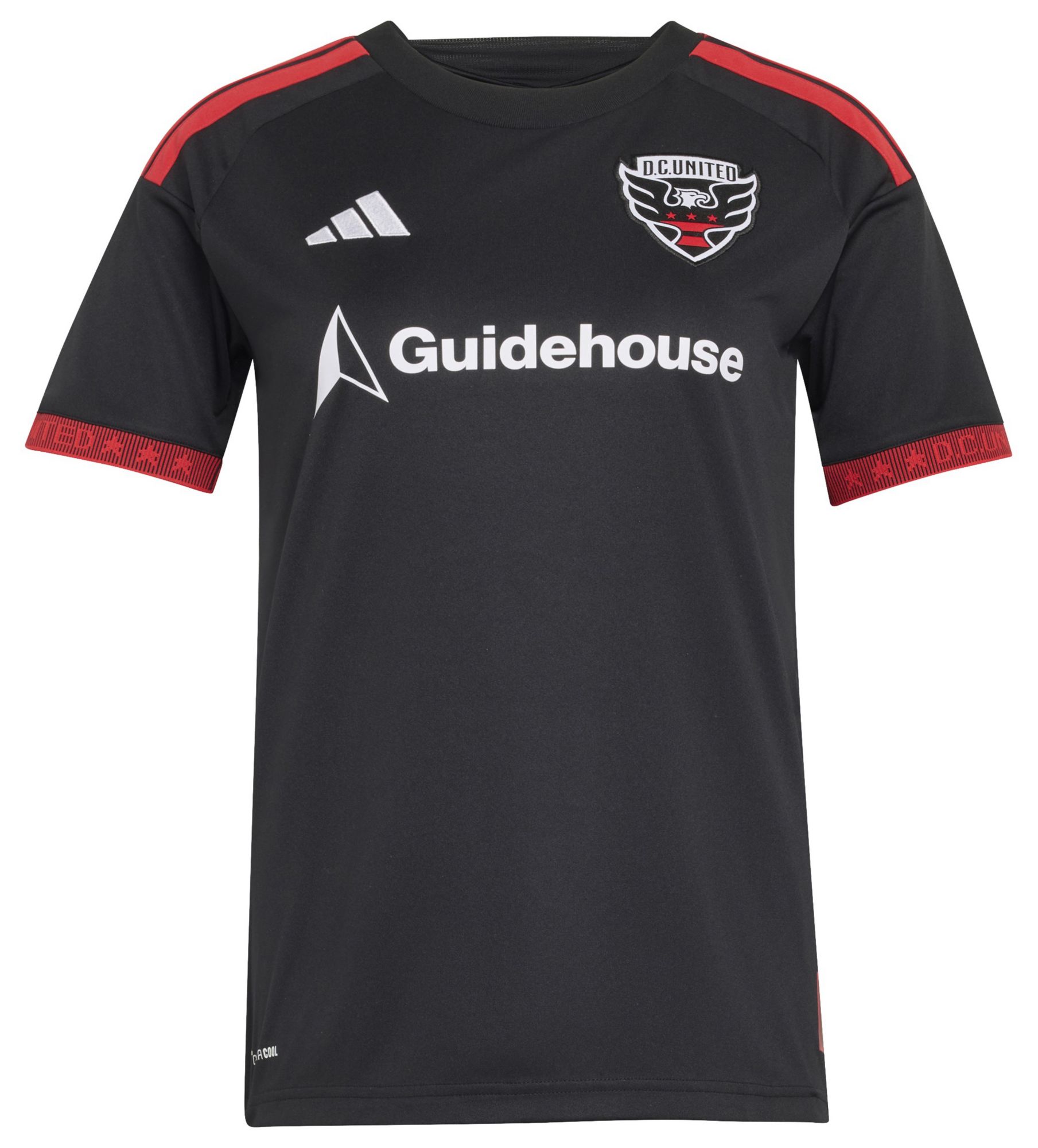 adidas Women's D.C. United 2026 Primary Replica 'Black-and-Red Kit' Jersey product image