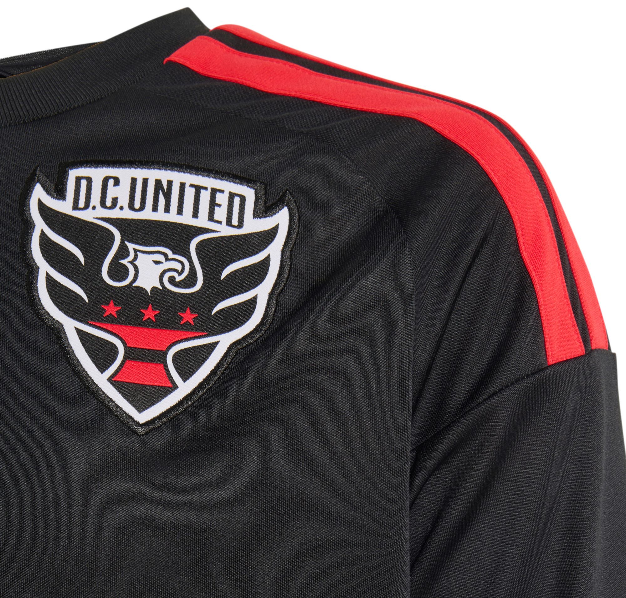 adidas Youth D.C. United 2026 Primary Replica 'Black-and-Red Kit' Jersey product image