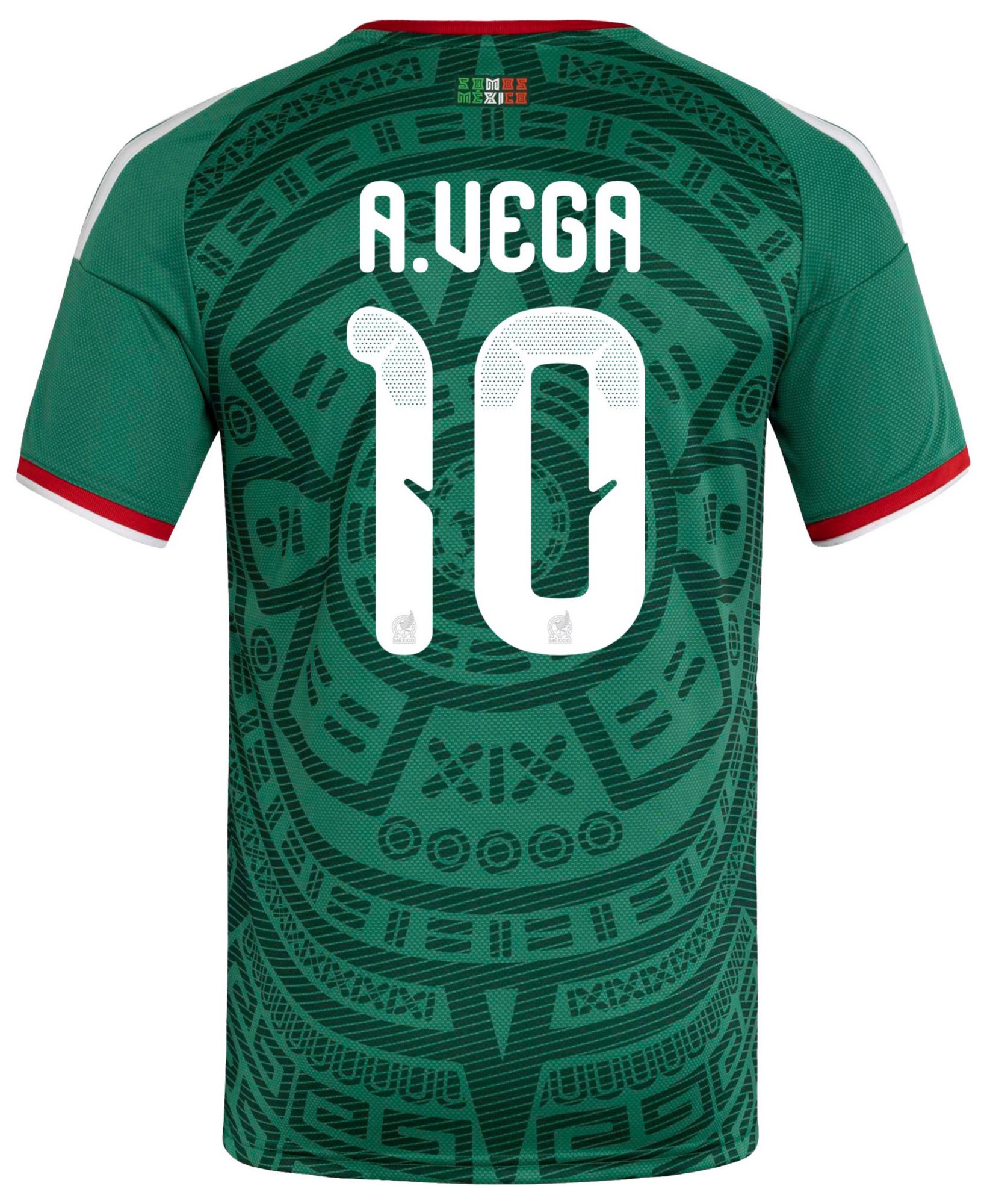 adidas Adult Mexico Alexis Vega #10 2026 Home Replica Jersey product image