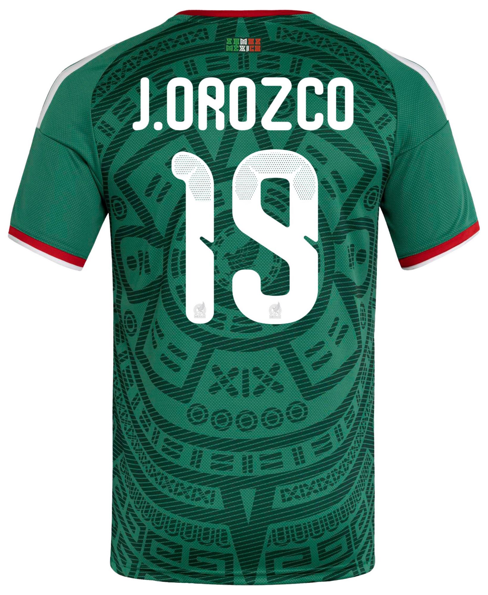 adidas Adult Mexico Jesus Orozco #19 2026 Home Replica Jersey product image