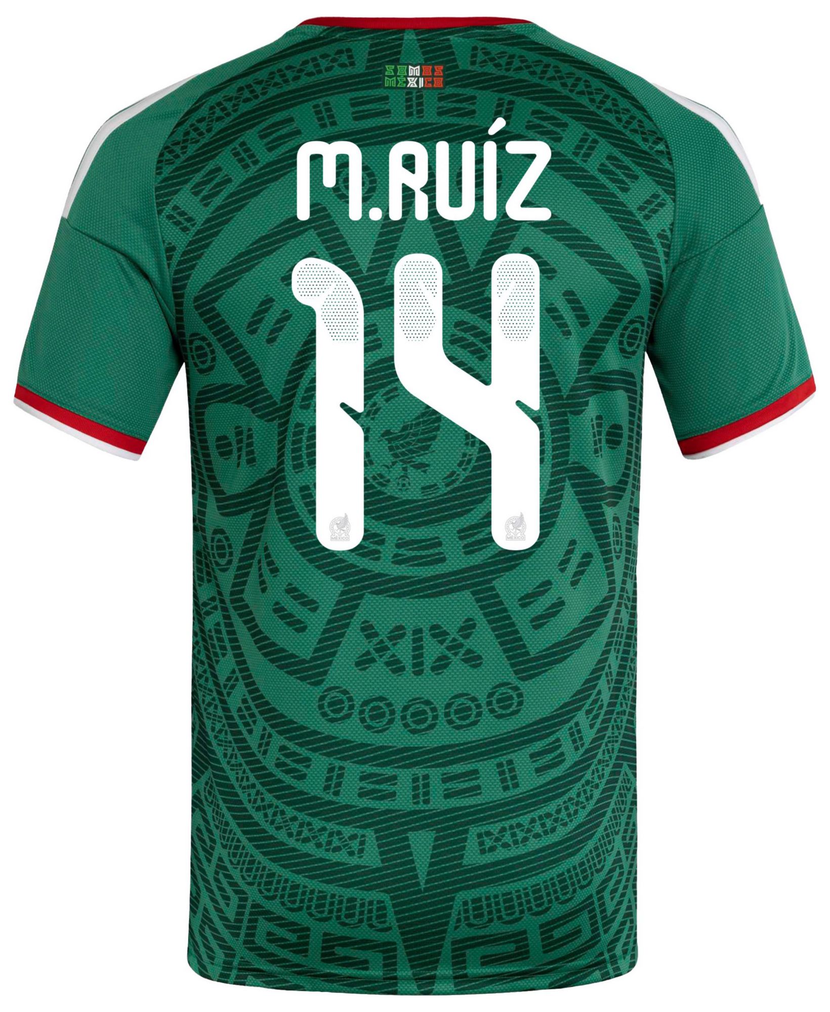 adidas Adult Mexico Marcel Ruiz #14 2026 Home Replica Jersey product image