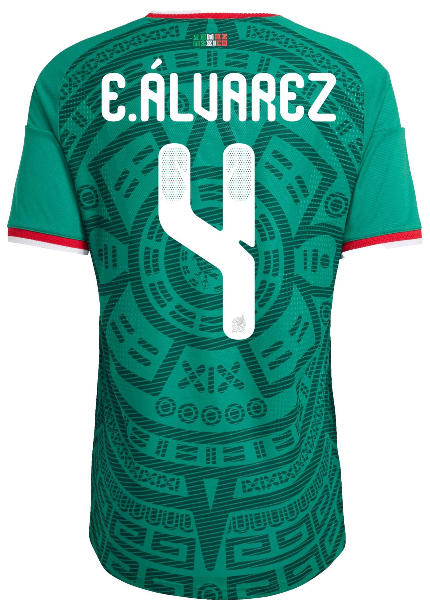 adidas Adult Mexico Edson Alvarez #4 2026 Home Authentic Jersey product image