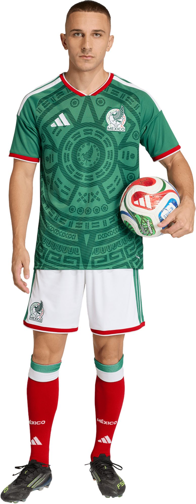 adidas Men's Mexico 2026 Home Replica Shorts product image