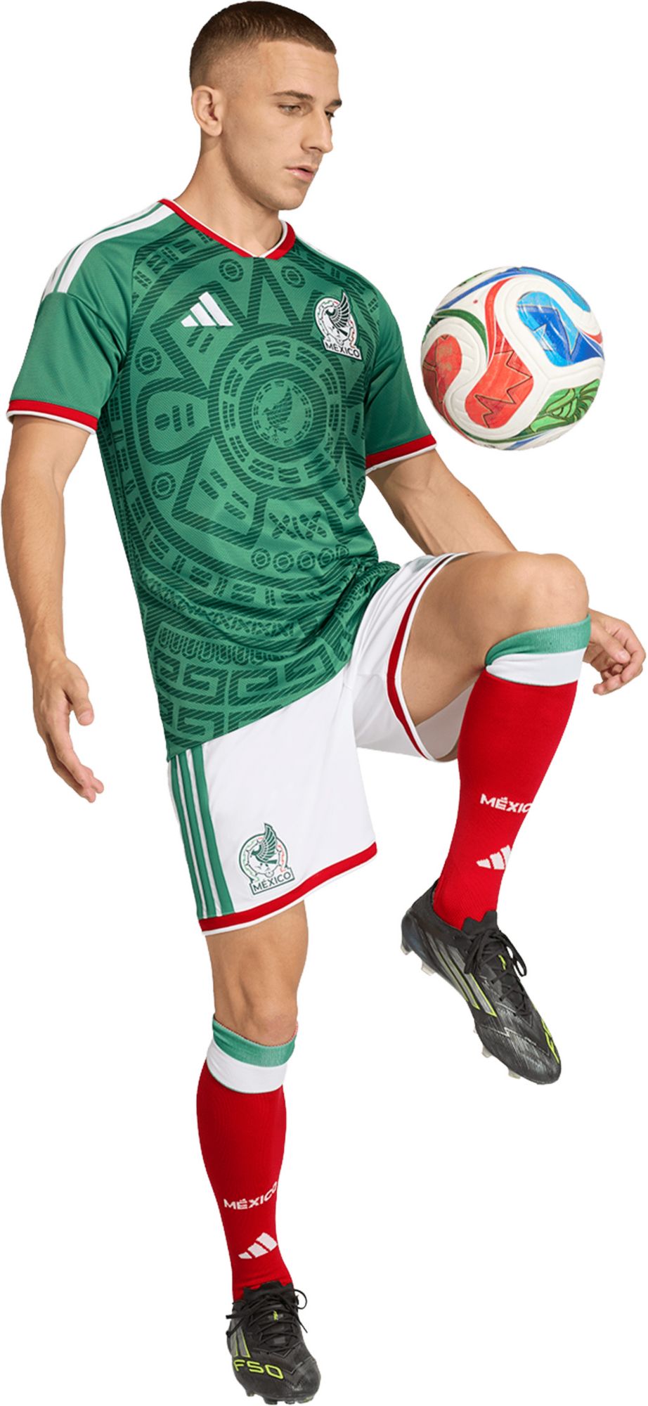 adidas Men's Mexico 2026 Home Replica Shorts product image