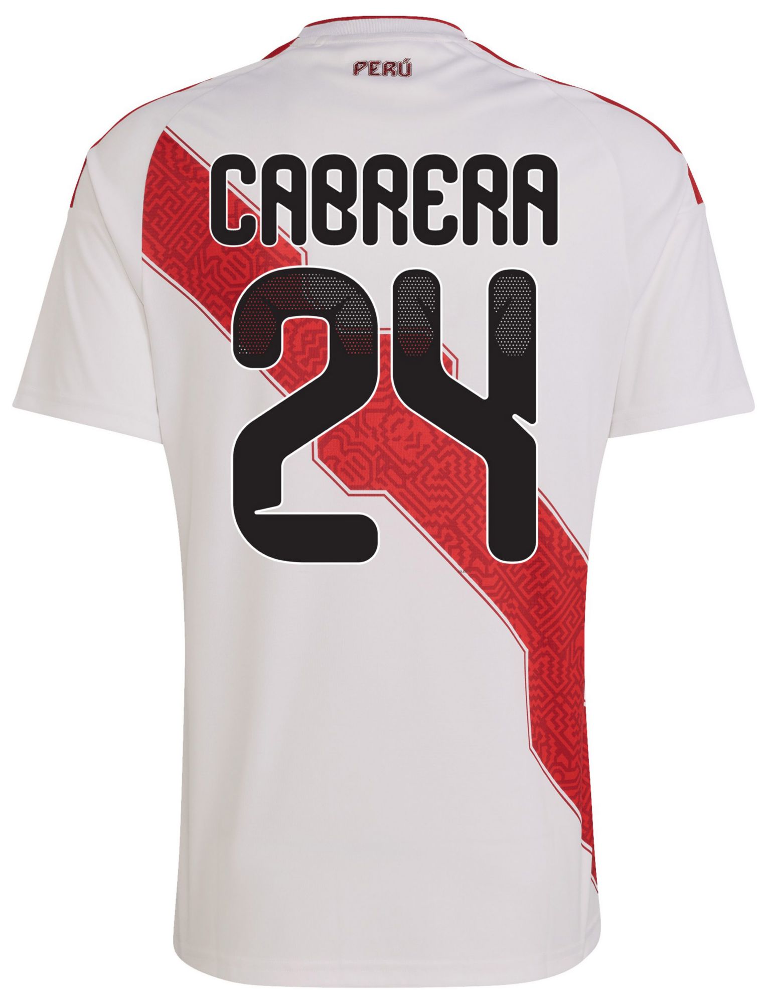 adidas Adult Peru Kenji Cabrera #24 2026 Home Replica Jersey product image