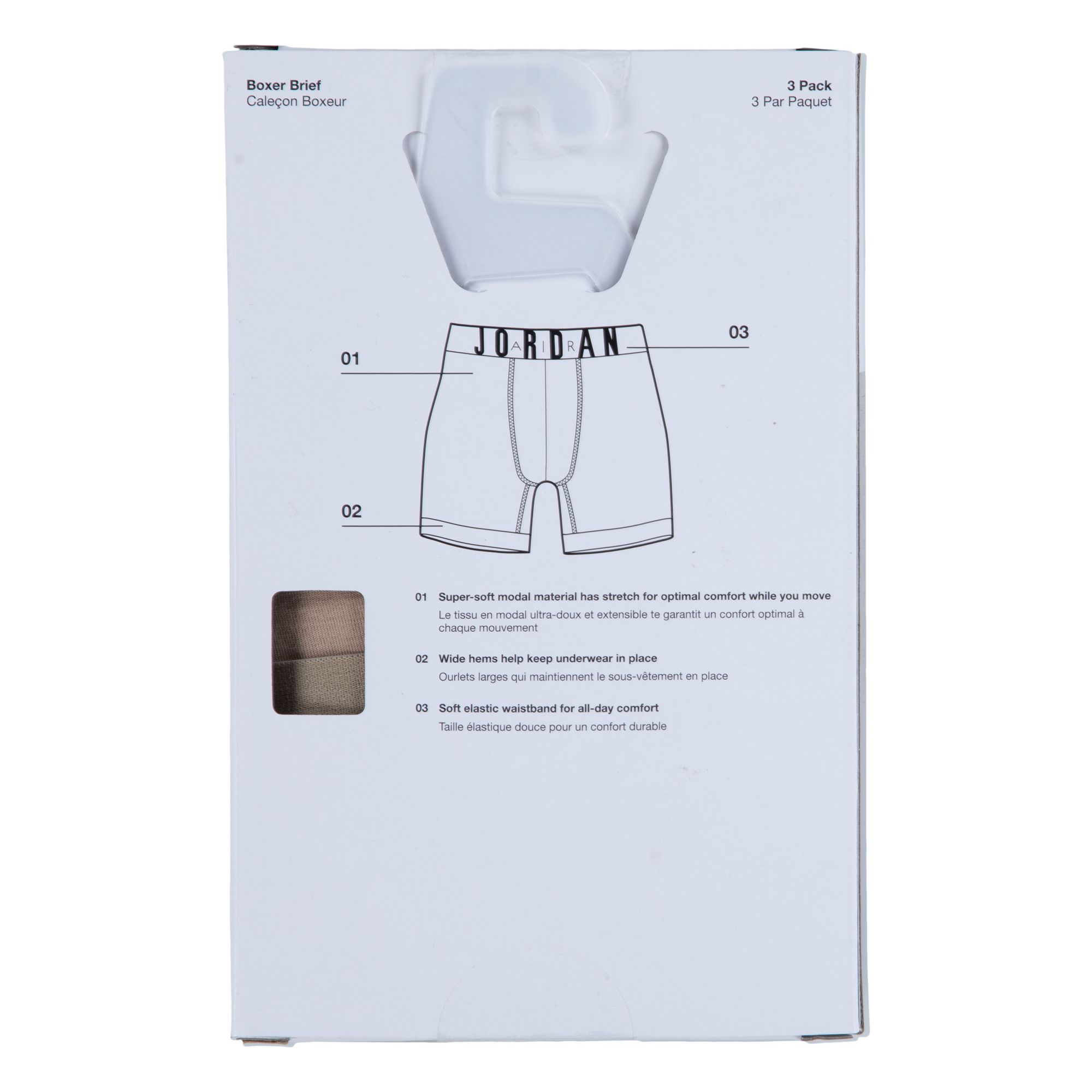 Jordan Men's Flight Modal Boxer Briefs – 3 Pack product image