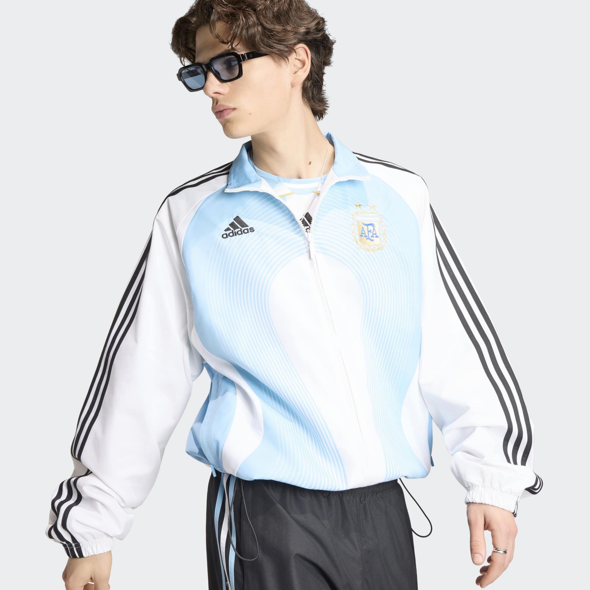 adidas Adult Argentina 2006 Bring Back Vintage Home Track Jacket product image