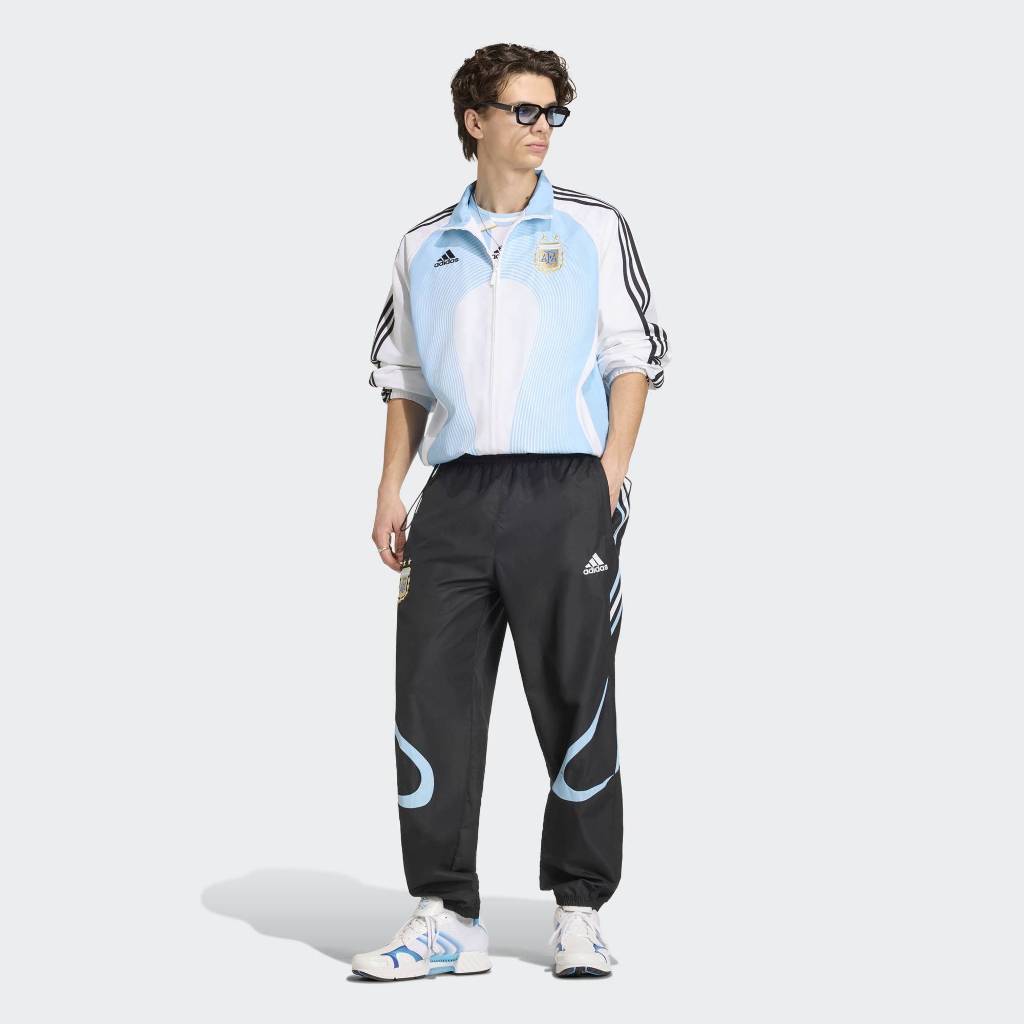 adidas Adult Argentina 2006 Bring Back Vintage Home Track Jacket product image