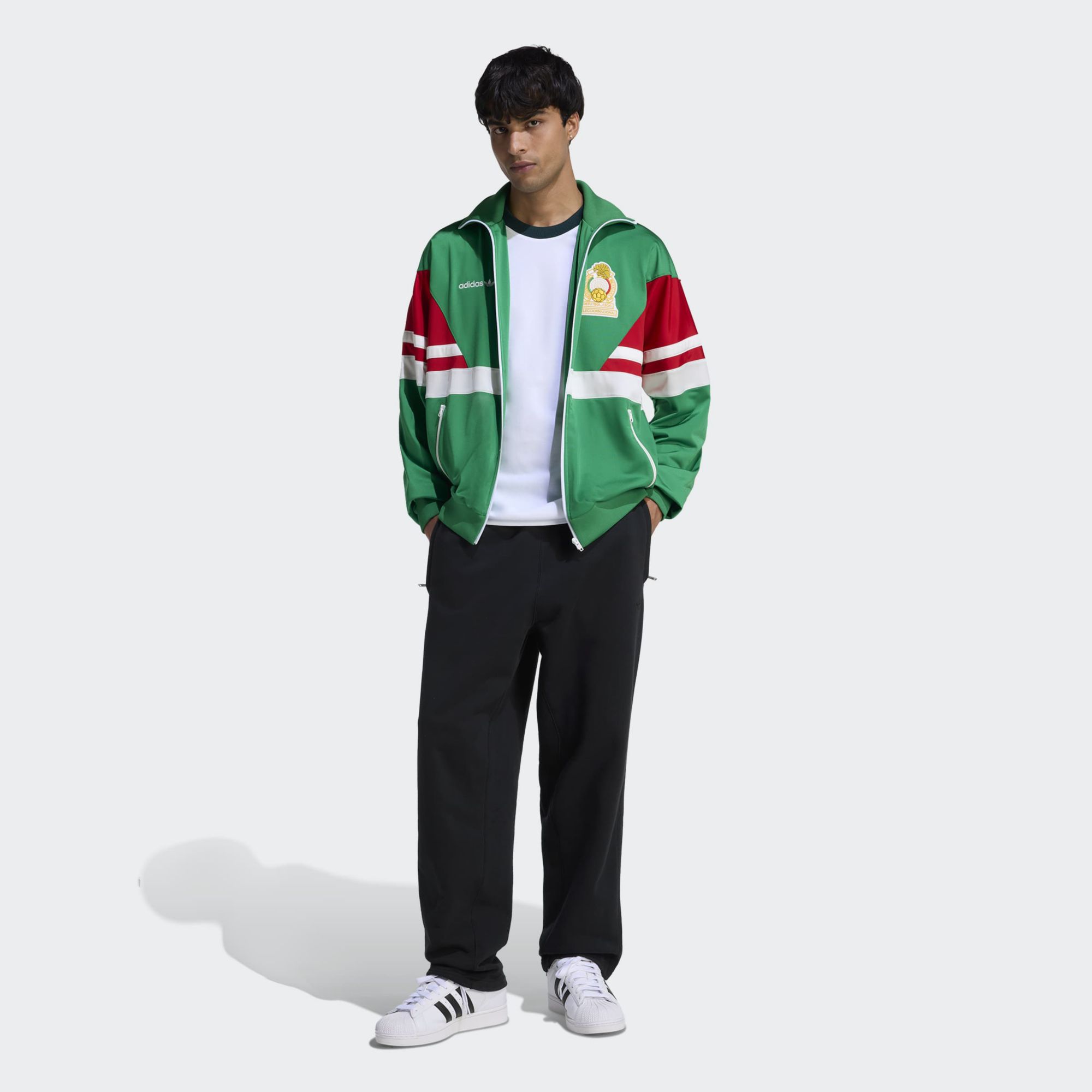 adidas Adult Mexico 1986 Bring Back Vintage Home Track Jacket product image