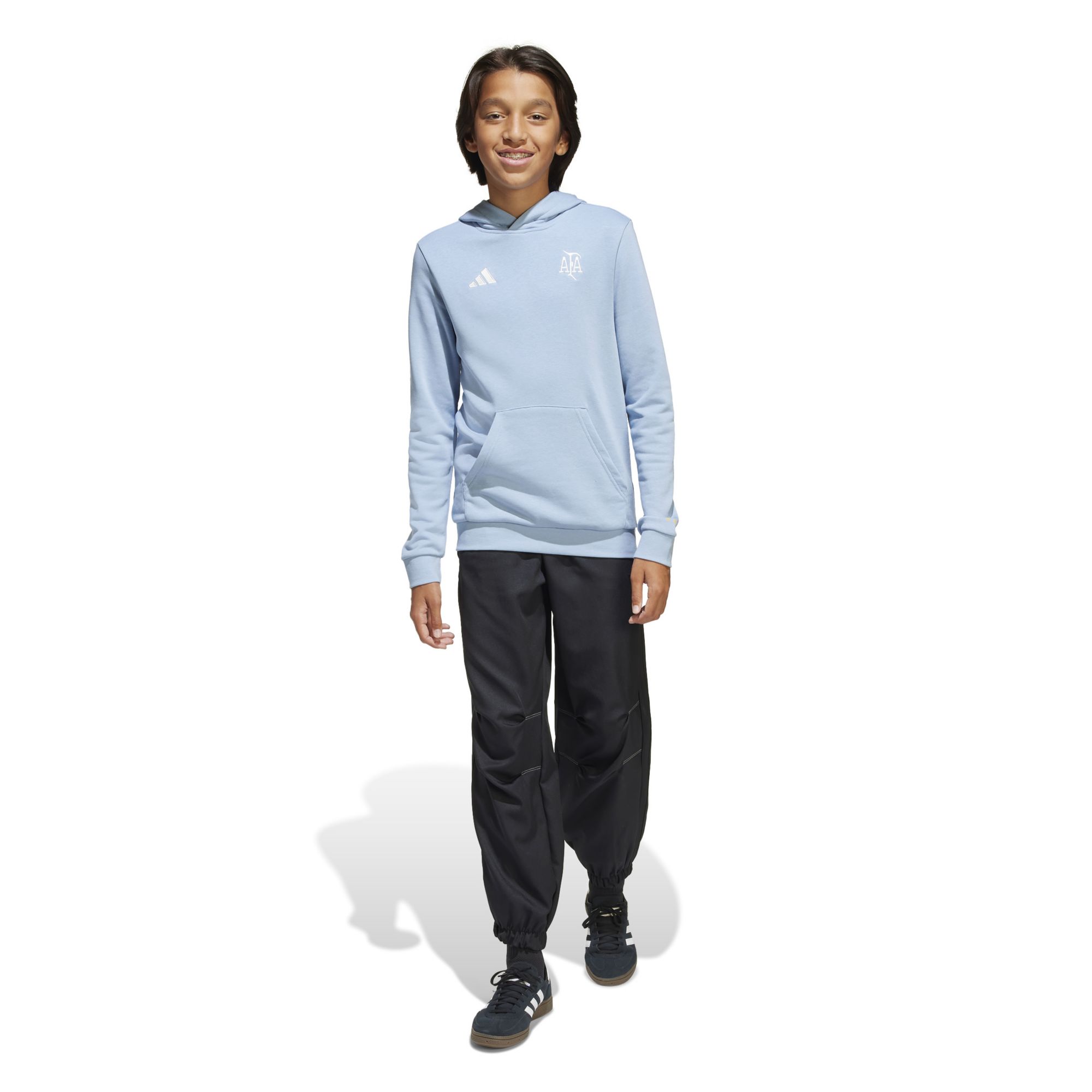 adidas Youth Argentina 50th Anniversary Light Blue Hoodie product image