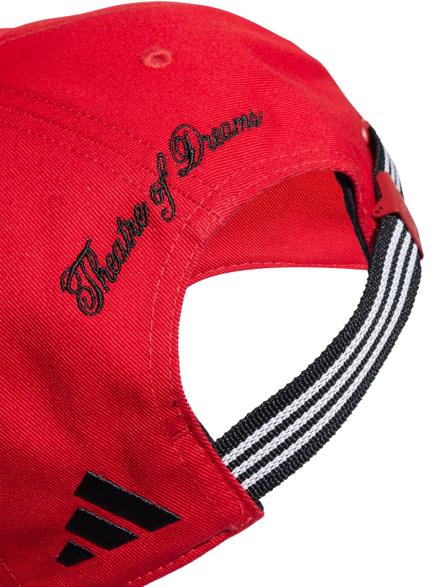 adidas Adult Manchester United Red Logo Slouch Adjustable Hat product image