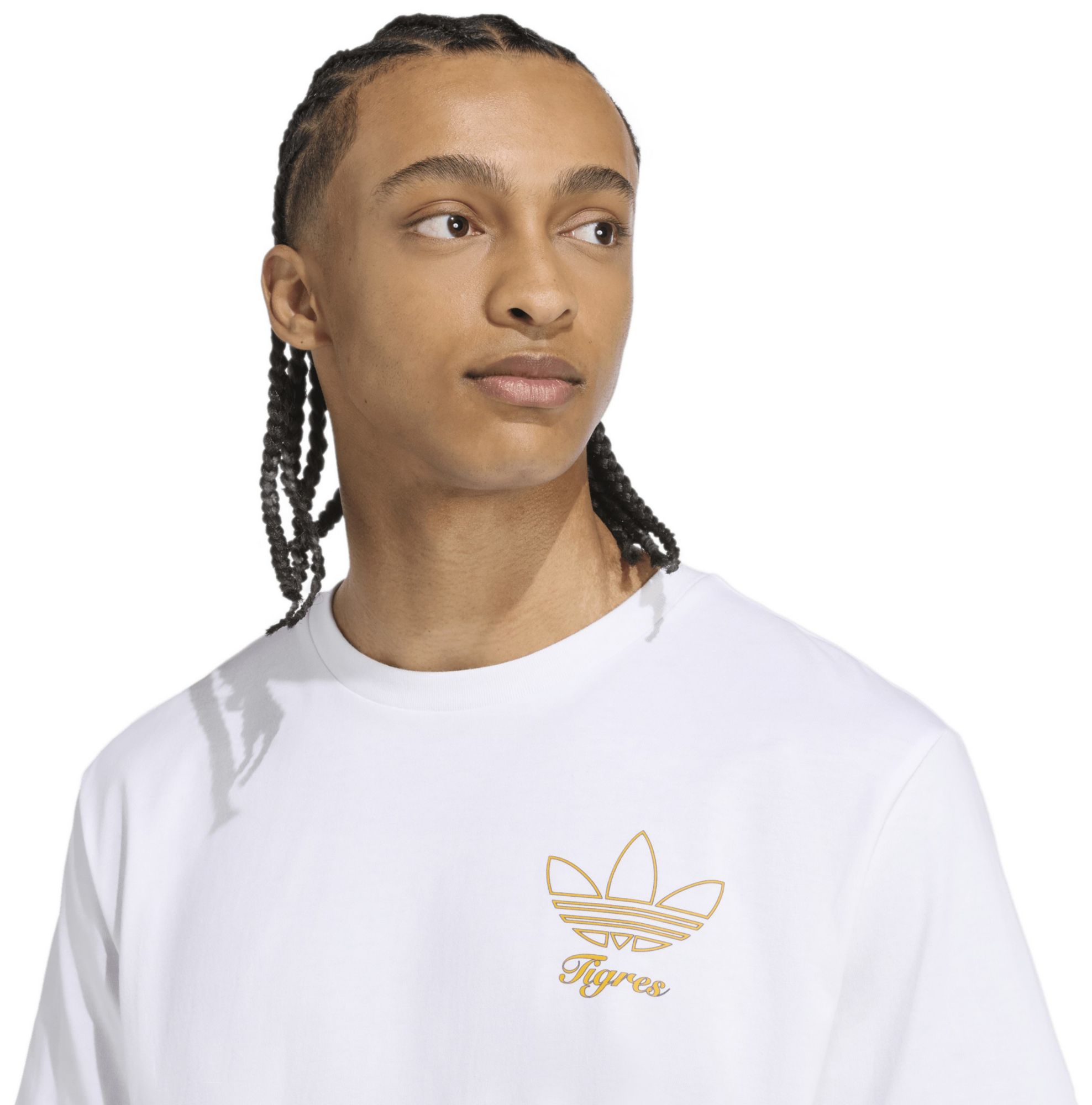 adidas Men's Tigres 2025 White Vintage T-Shirt product image