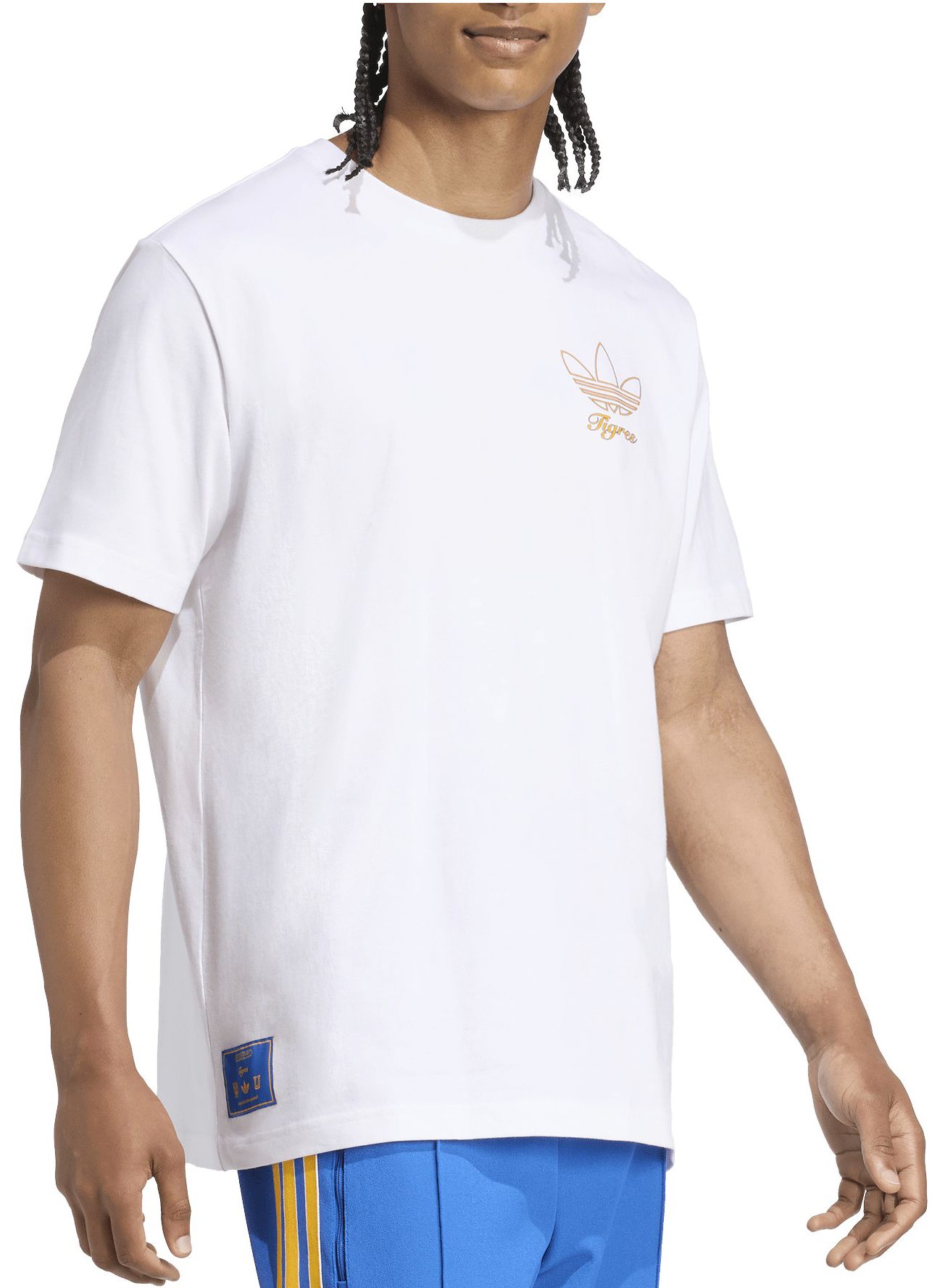 adidas Men's Tigres 2025 White Vintage T-Shirt product image