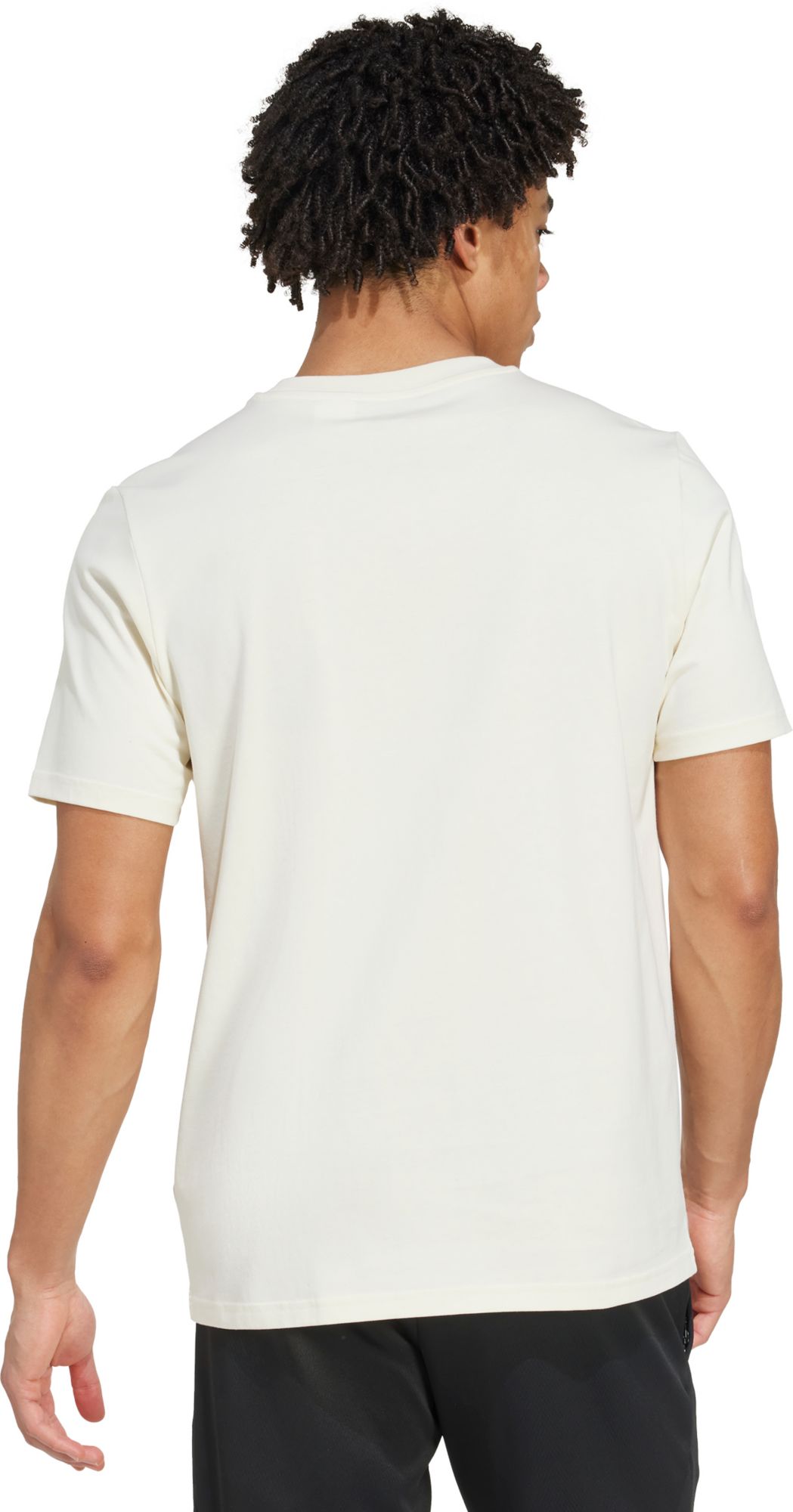 adidas Men's Flamengo 2025 White Logo T-Shirt product image