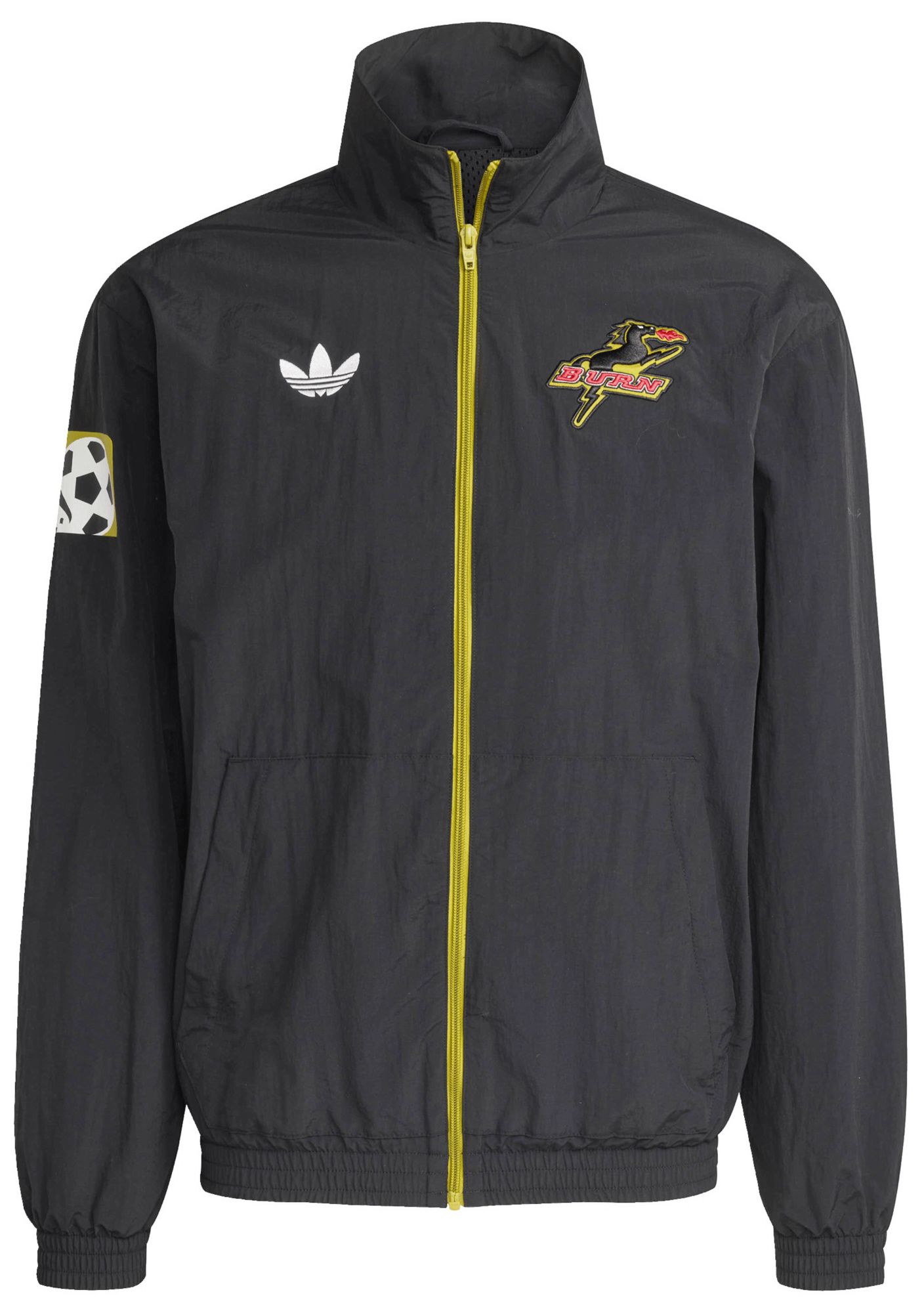 adidas Adult FC Dallas 2025 Black Prematch Jacket product image