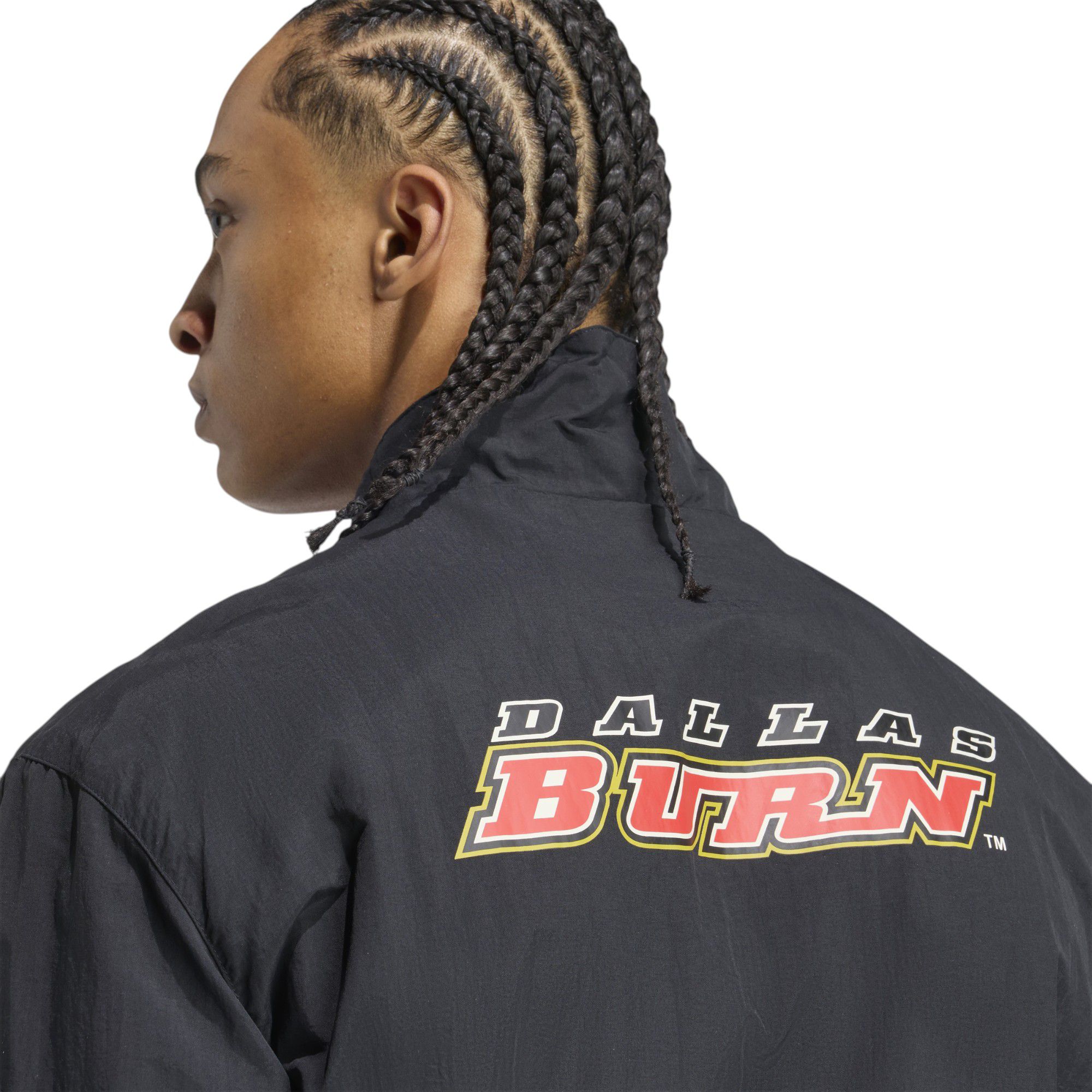 adidas Adult FC Dallas 2025 Black Prematch Jacket product image