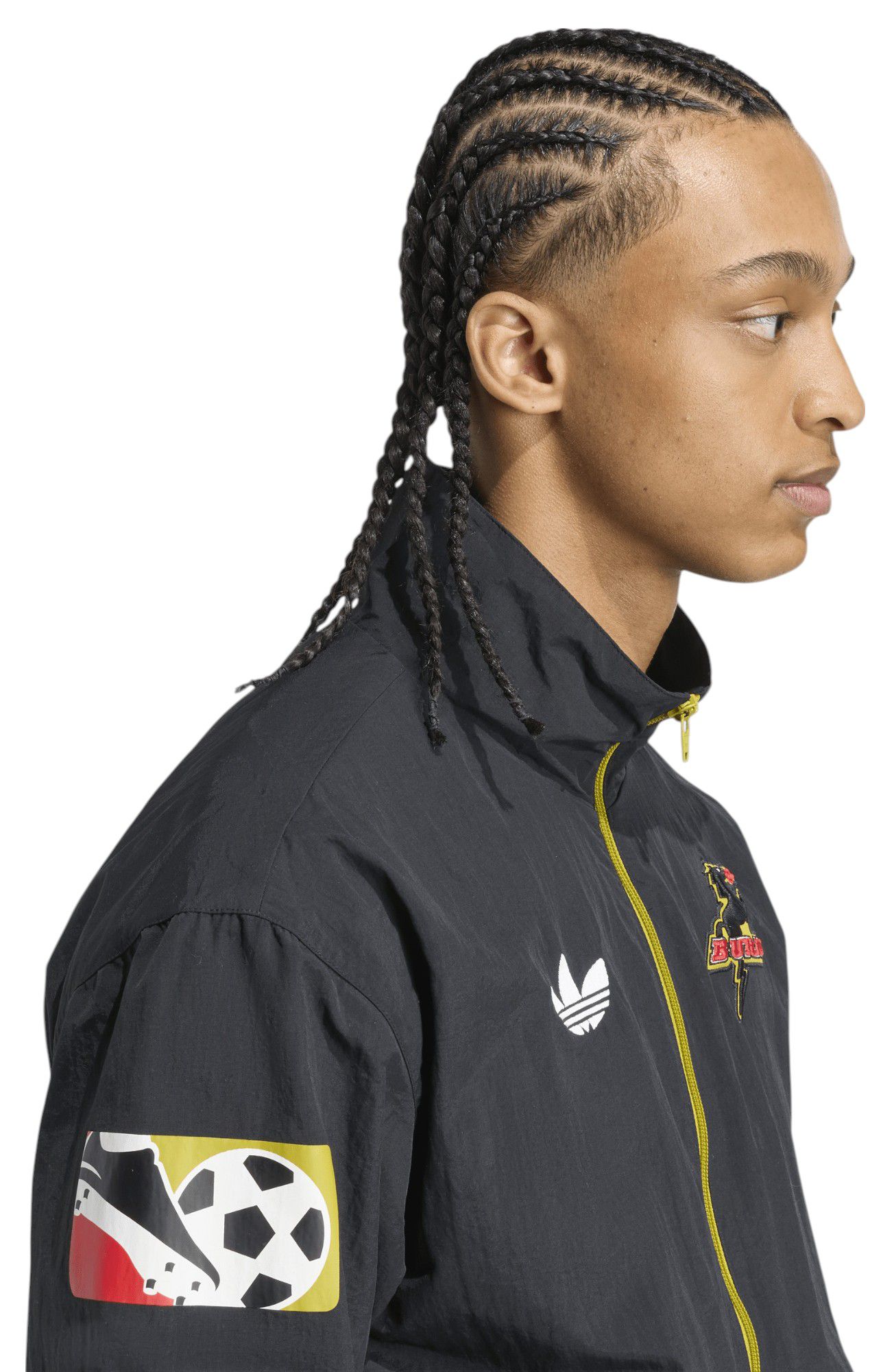 adidas Adult FC Dallas 2025 Black Prematch Jacket product image