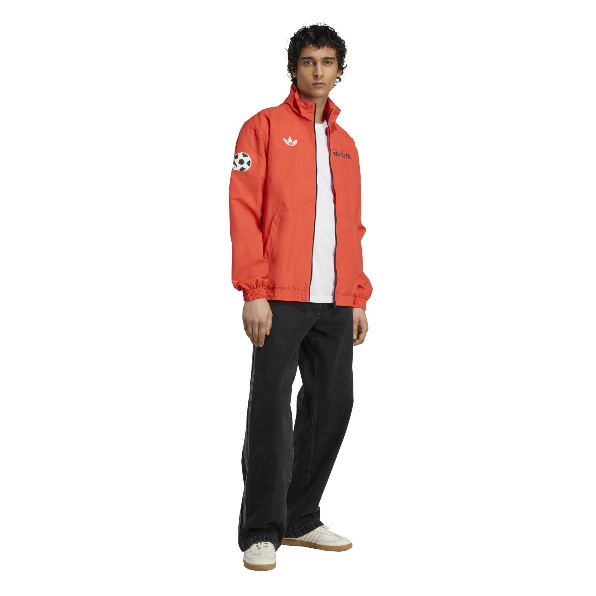 adidas Adult New England Revolution 2025 Red Prematch Jacket product image