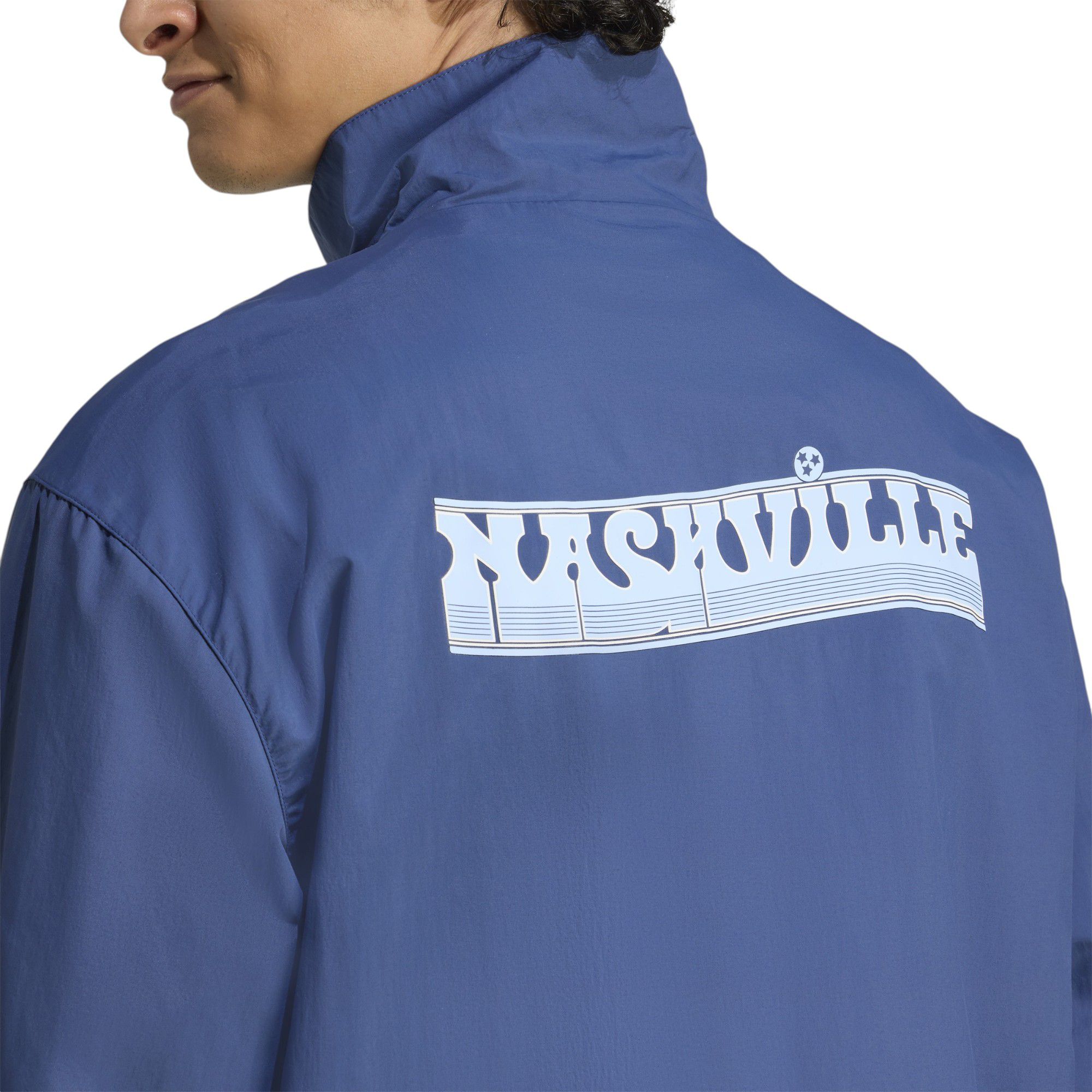 adidas Adult Nashville SC 2025 Indigo Prematch Jacket product image