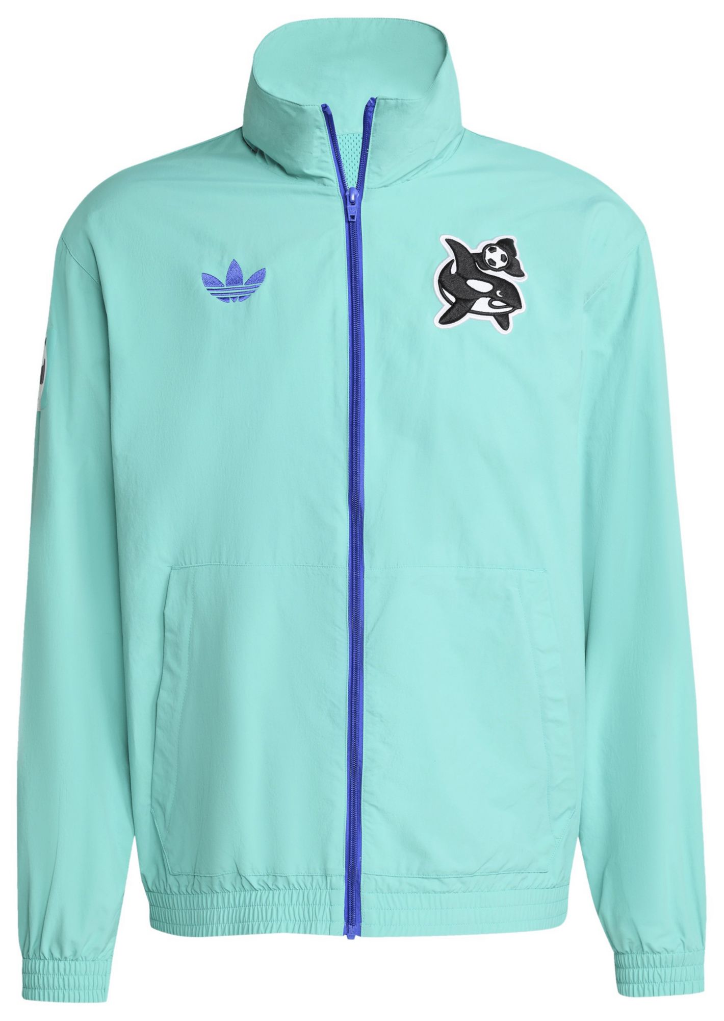 adidas Adult Seattle Sounders 2025 Blue Prematch Jacket product image