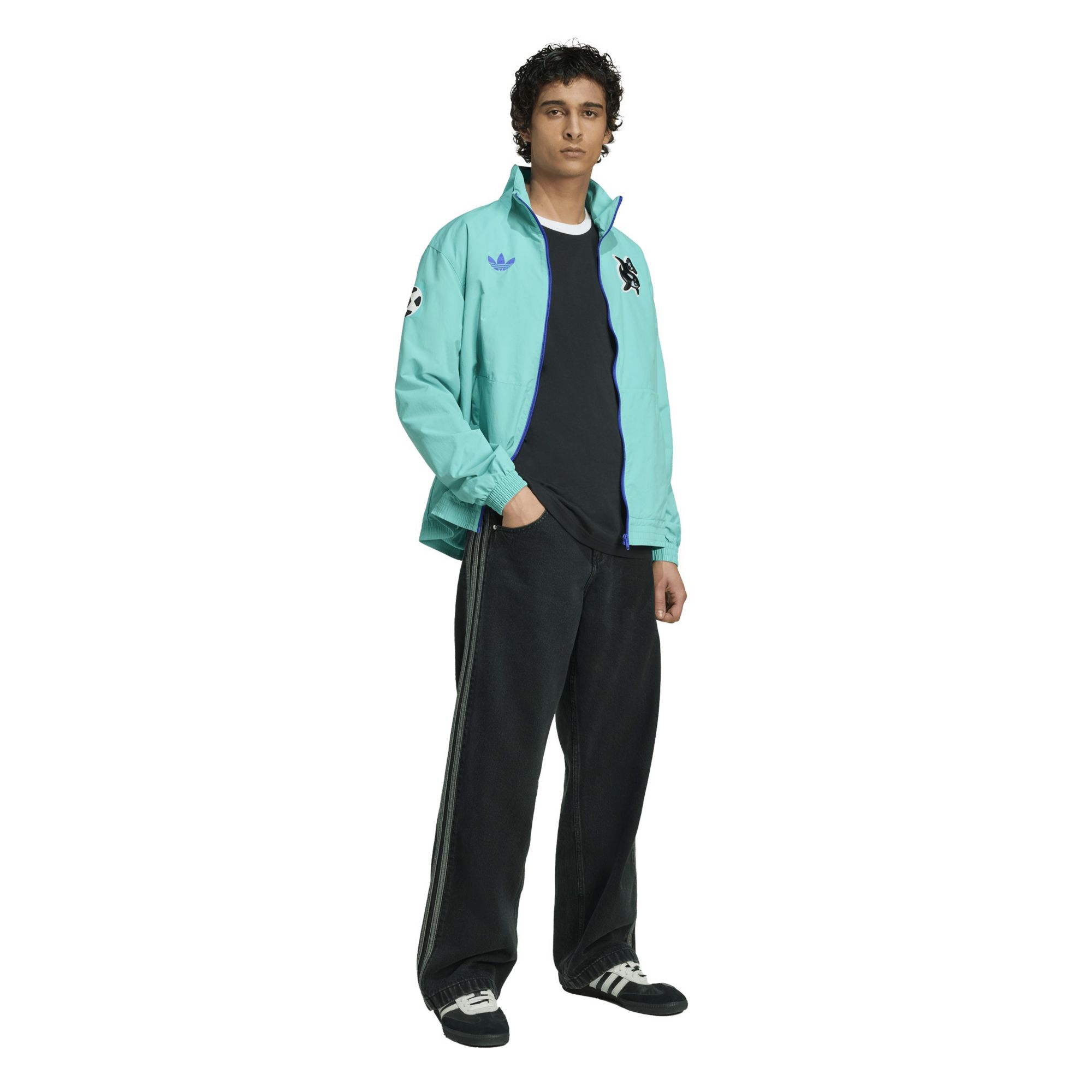 adidas Adult Seattle Sounders 2025 Blue Prematch Jacket product image