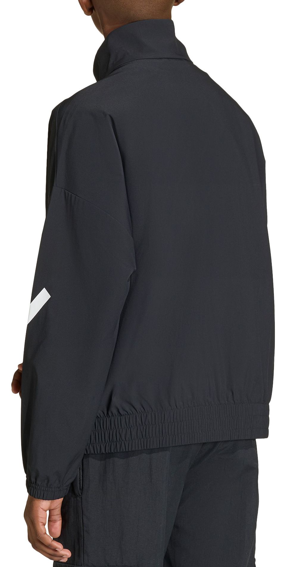 adidas Youth 2025 Manchester United Black Anthem Full-Zip Jacket product image