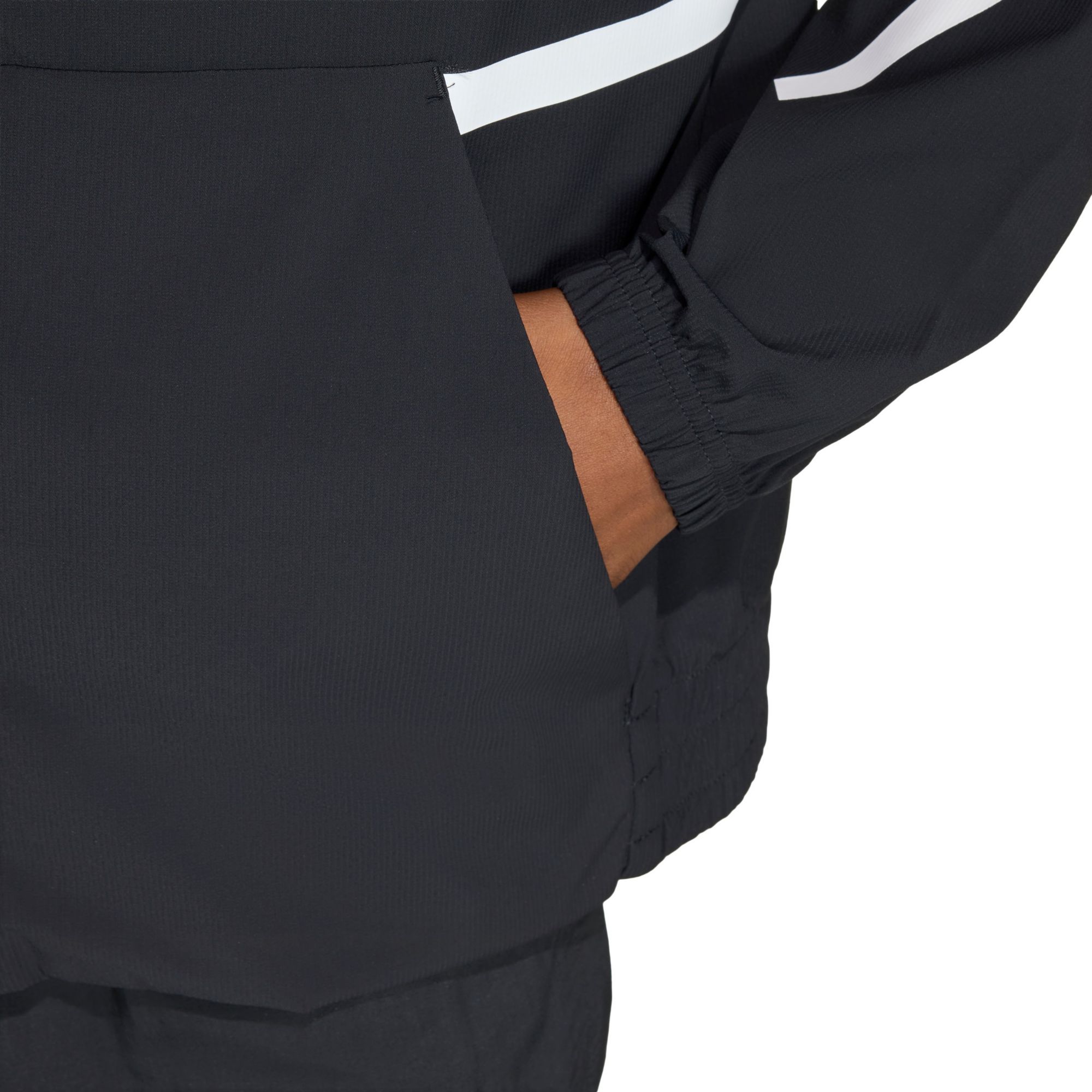 adidas Youth 2025 Manchester United Black Anthem Full-Zip Jacket product image