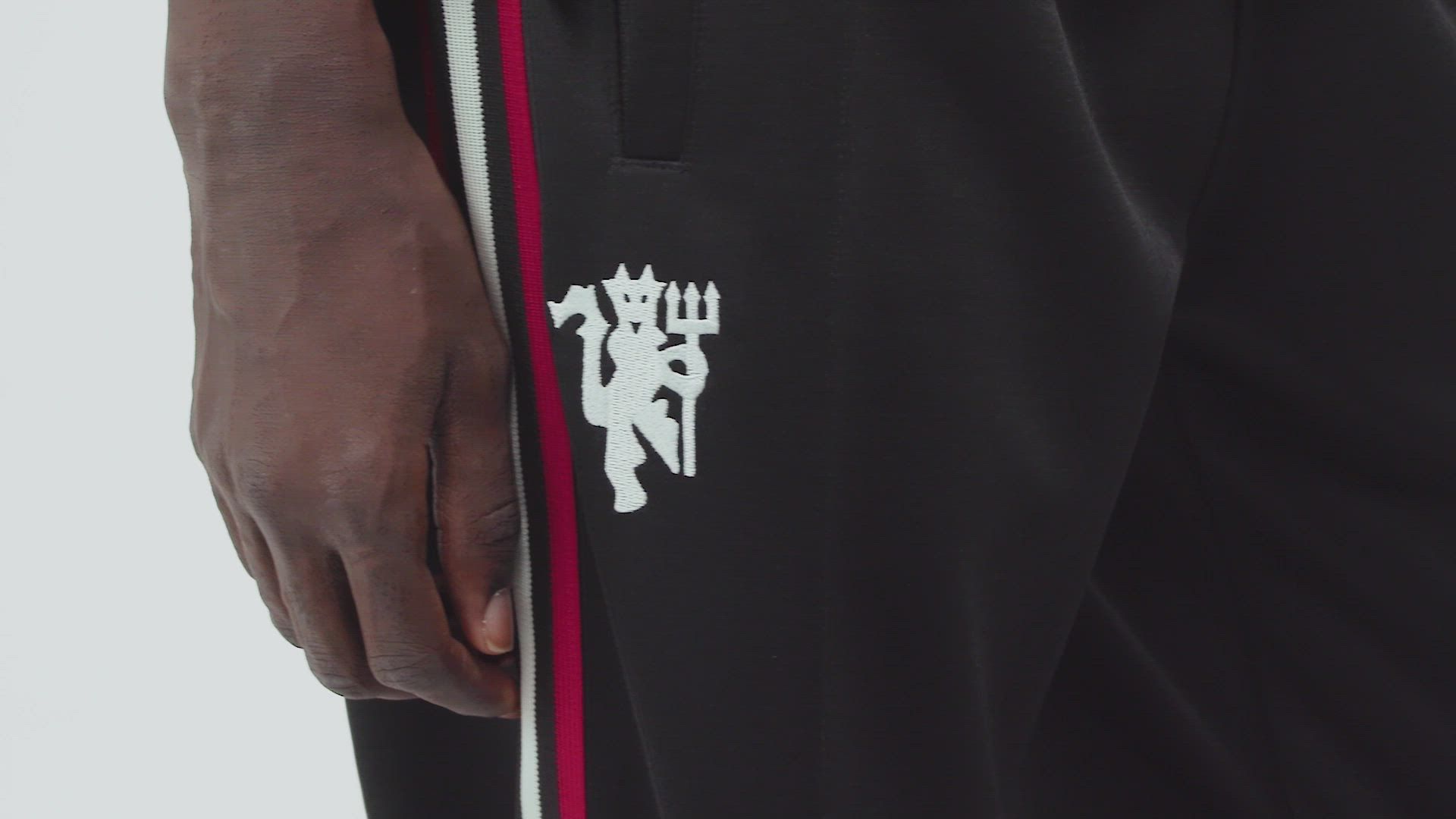 adidas Adult Manchester United Black Track Pant product