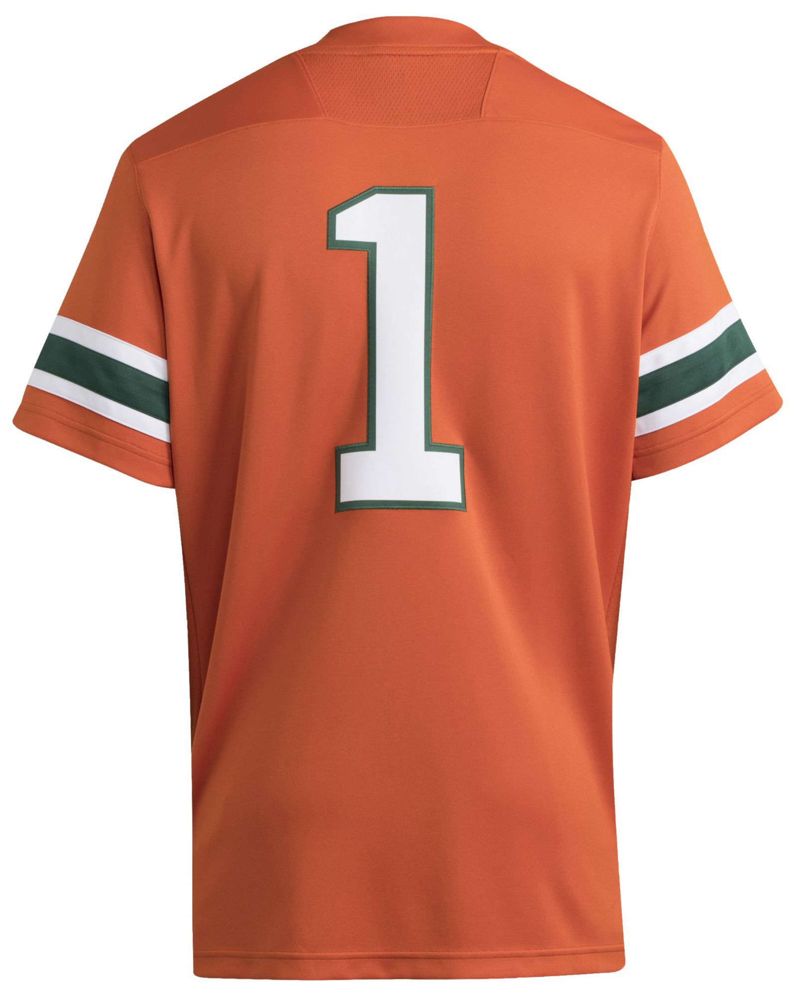 adidas Men's Miami Hurricanes Orange Premier Replica Home Jersey product image