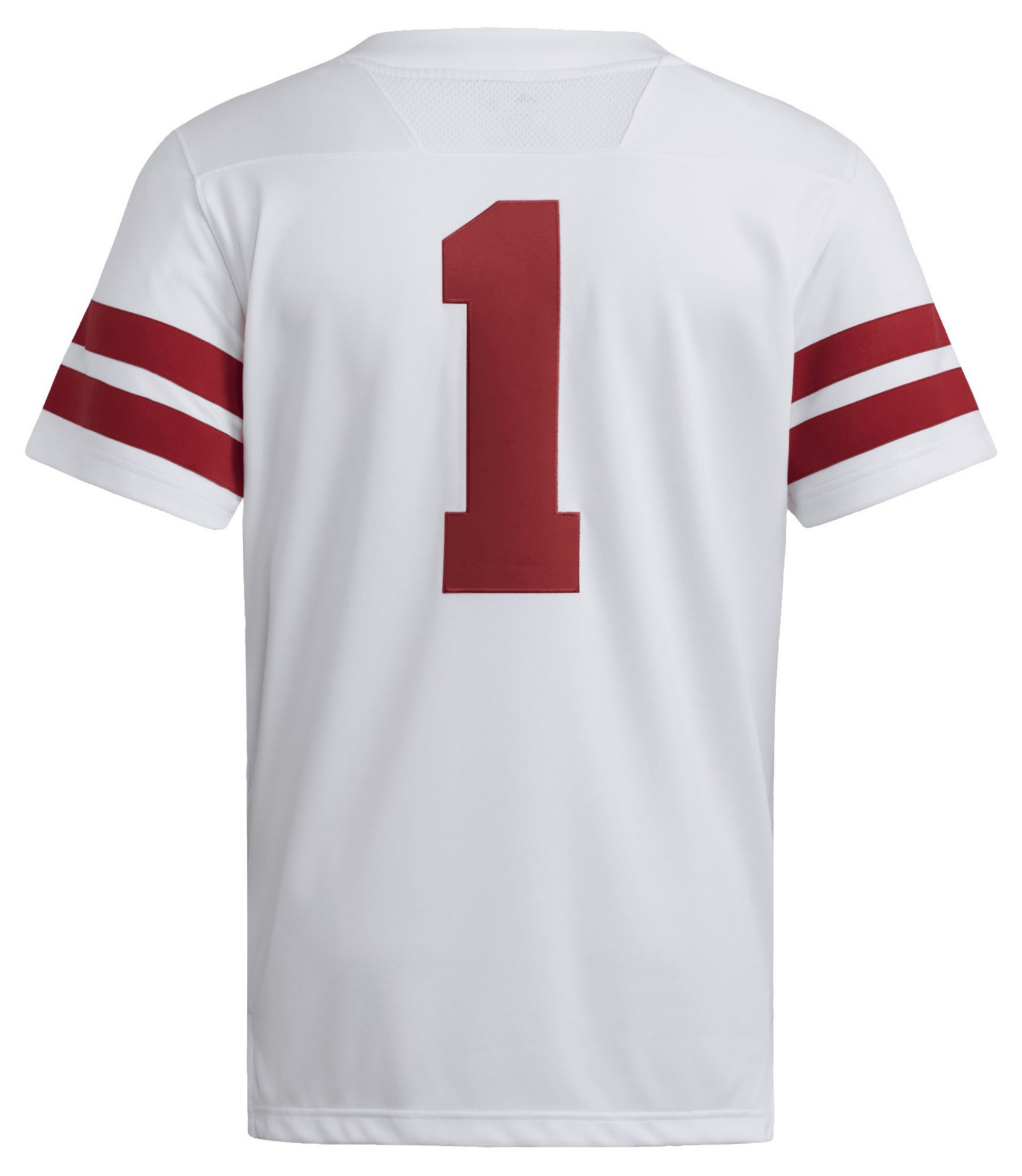 adidas Men's Nebraska Cornhuskers White Premier Replica Road Jersey product image
