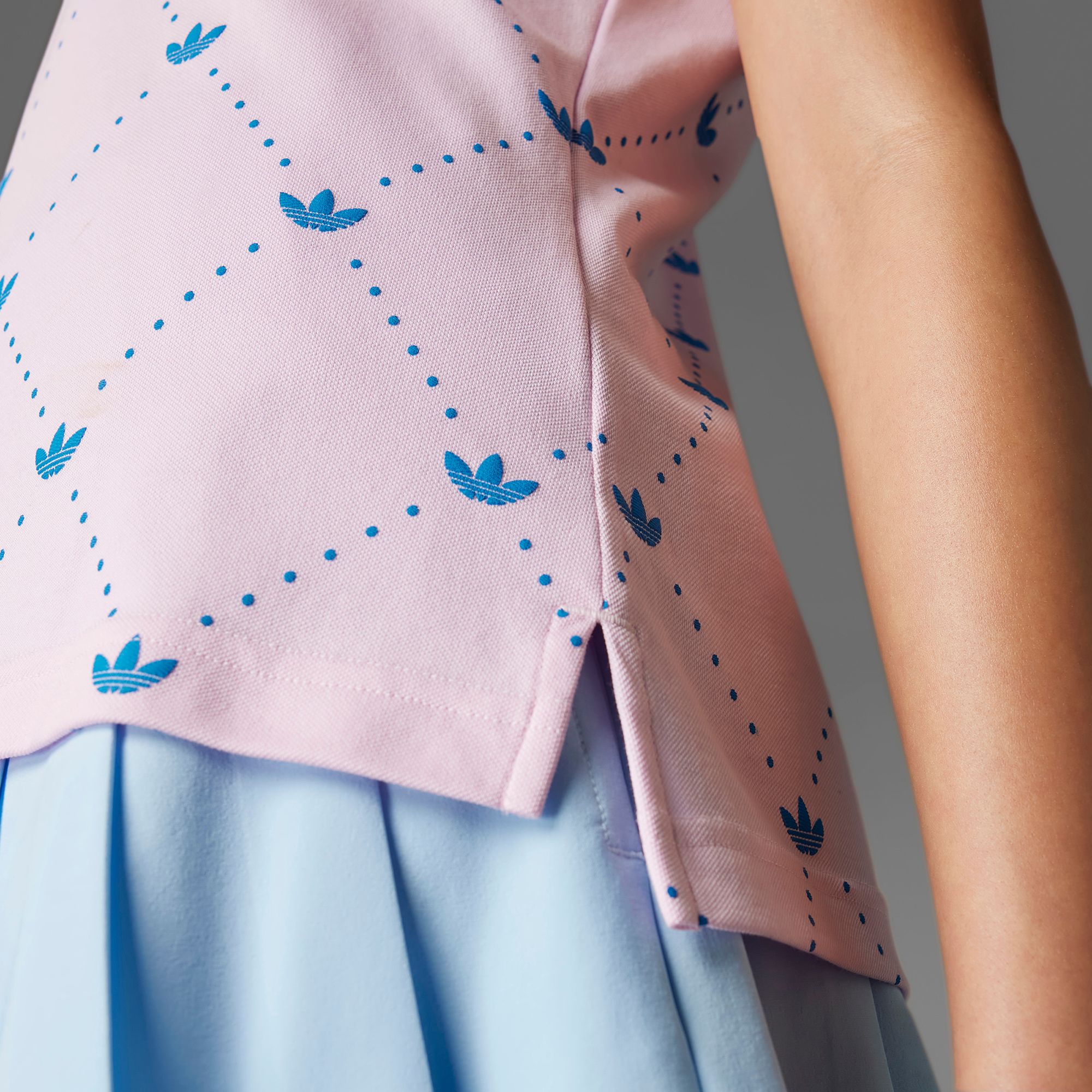 adidas Originals Women's Printed Trefoil Golf Polo product image