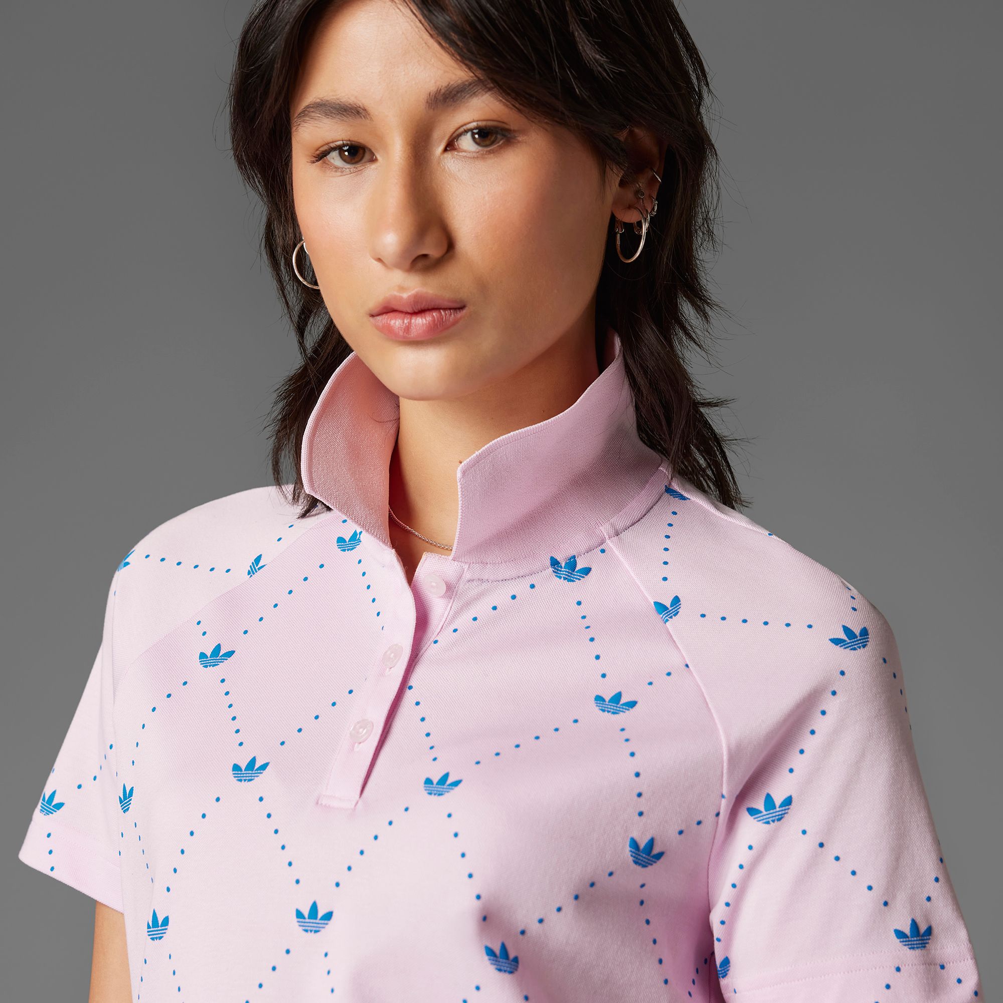 adidas Originals Women's Printed Trefoil Golf Polo product image