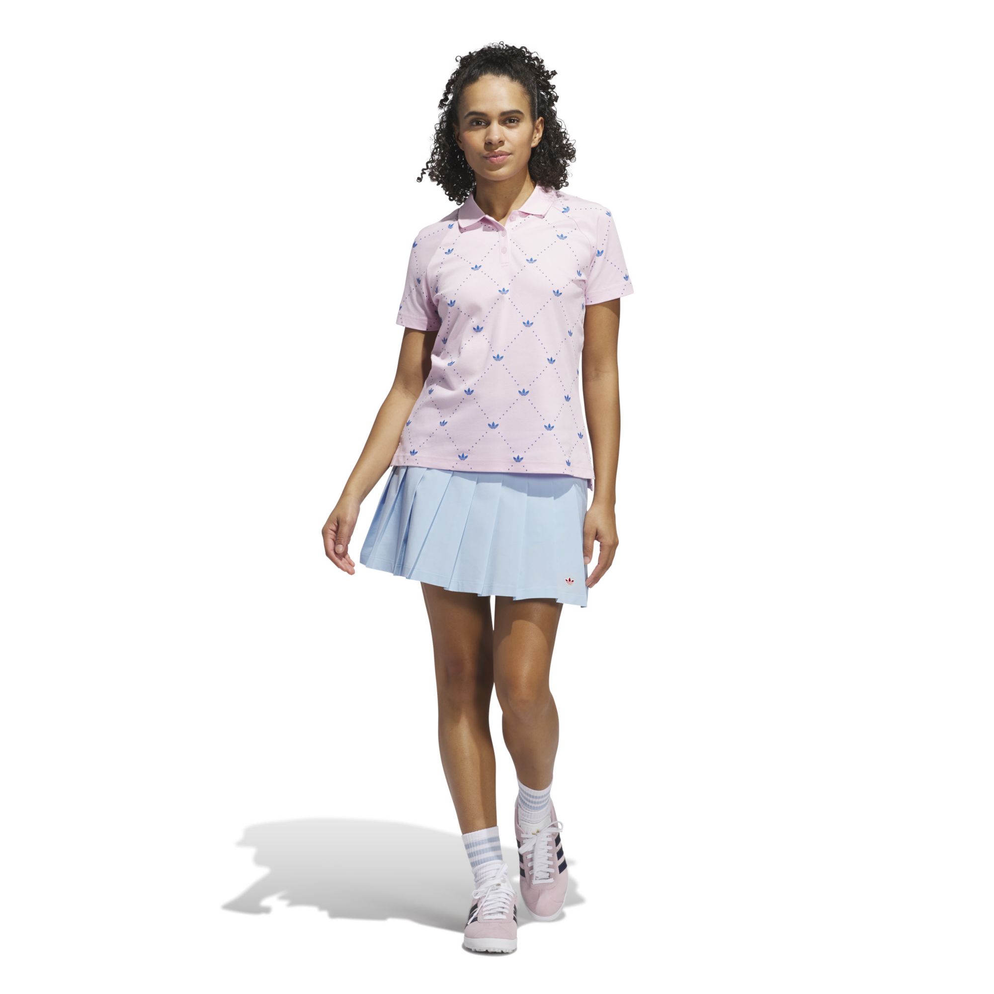 adidas Originals Women's Printed Trefoil Golf Polo product image