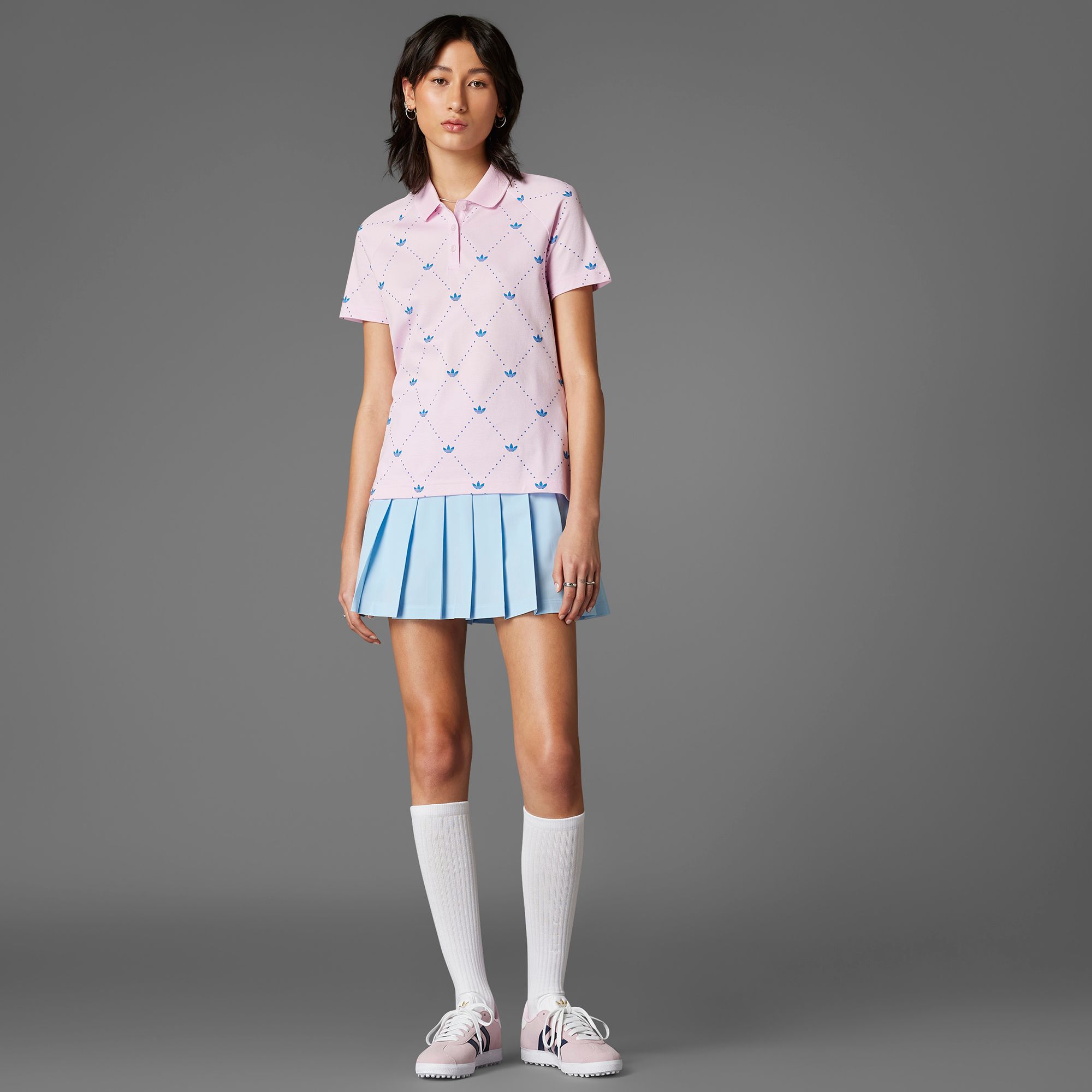 adidas Originals Women's Printed Trefoil Golf Polo product image