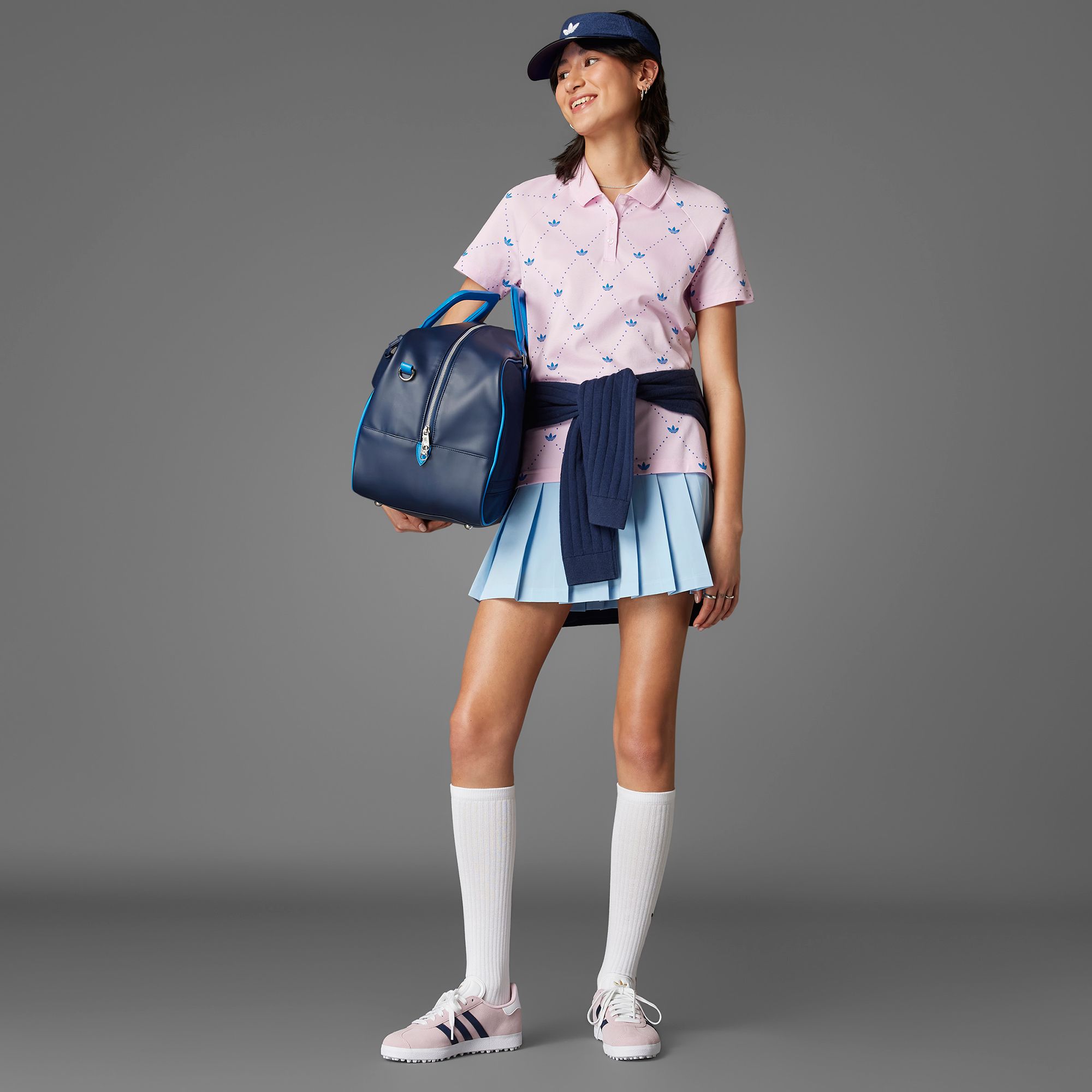 adidas Originals Women's Printed Trefoil Golf Polo product image