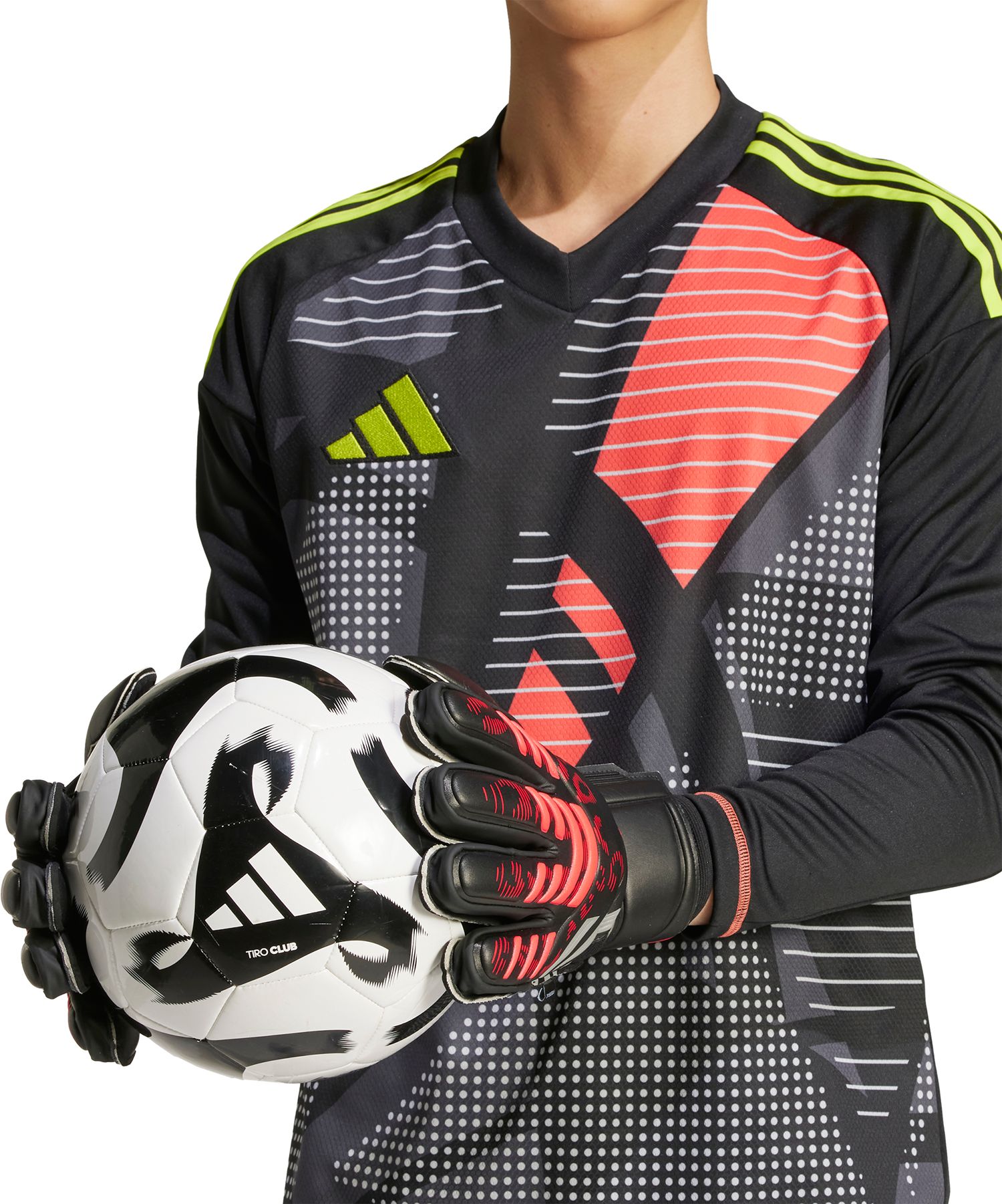 adidas Adult Predator Match Fingersave Goalkeeper Gloves product image
