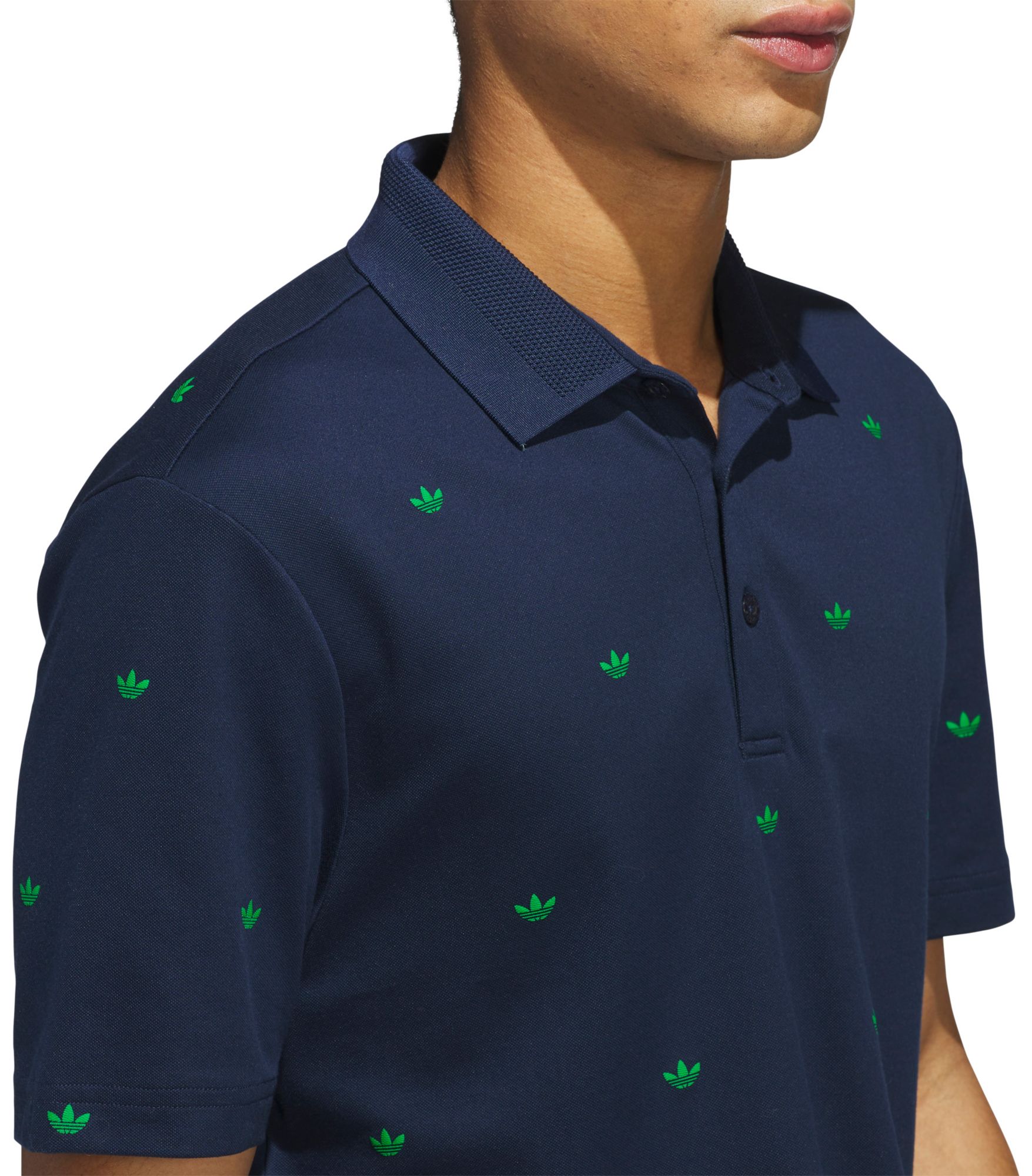 adidas Originals Men's Printed Trefoil Golf Polo product image