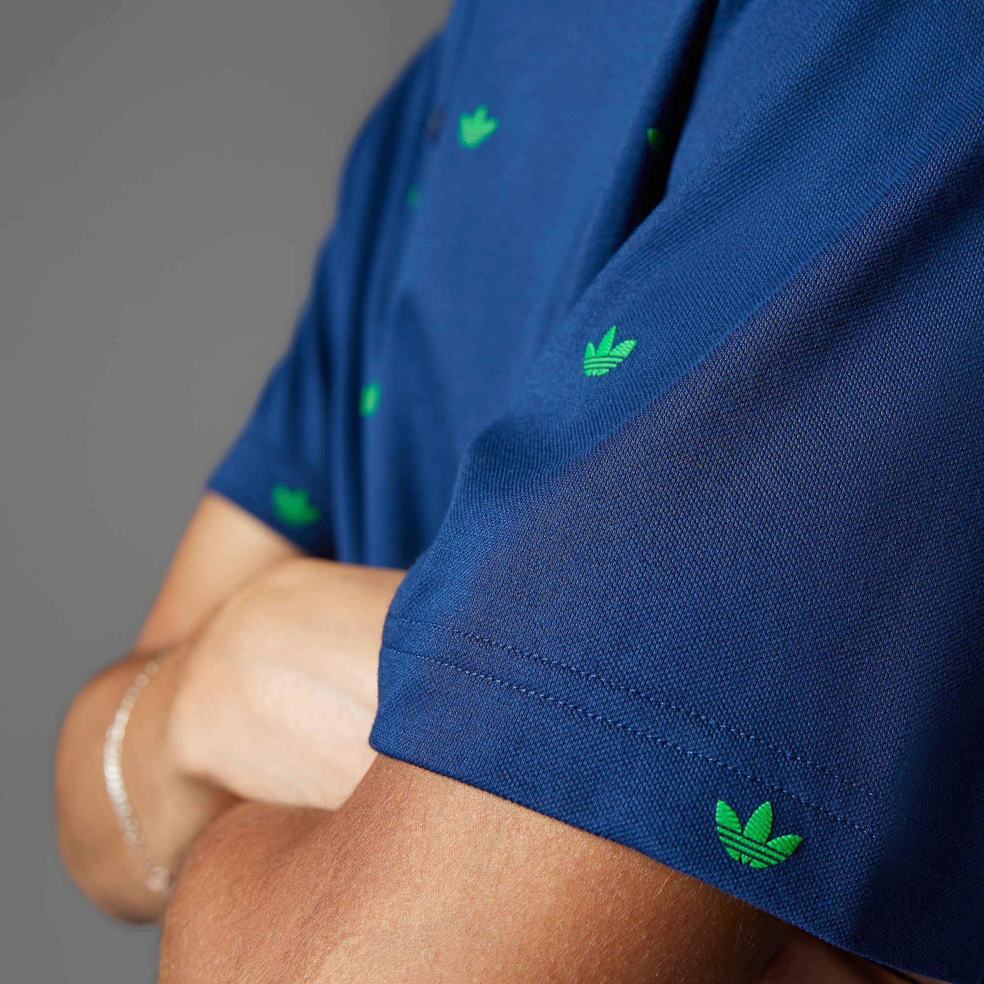 adidas Originals Men's Printed Trefoil Golf Polo product image
