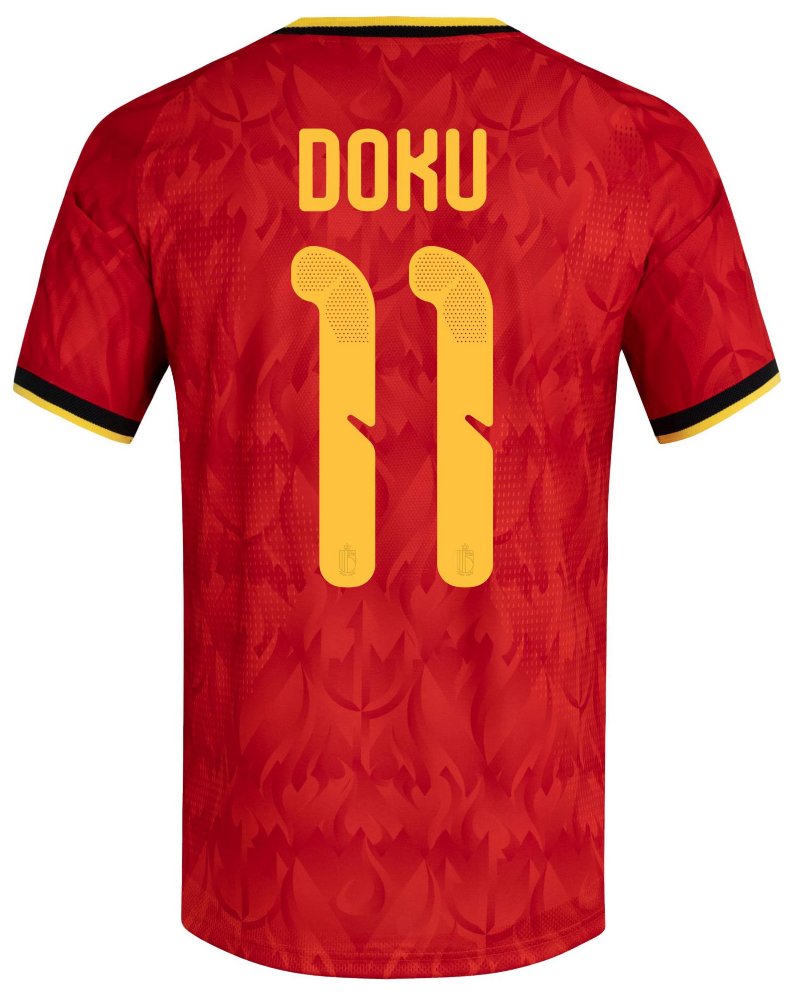 adidas Adult Belgium Jeremy Doku #11 2026 Home Authentic Jersey product image