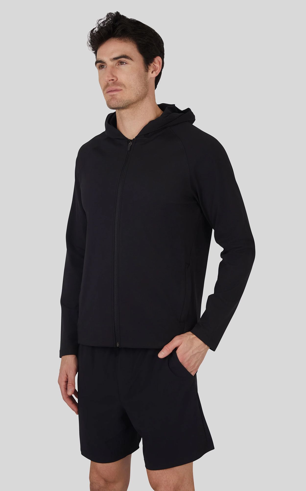 90 Degree by Reflex Men's Lux Kinetic Hoodie Jacket product image