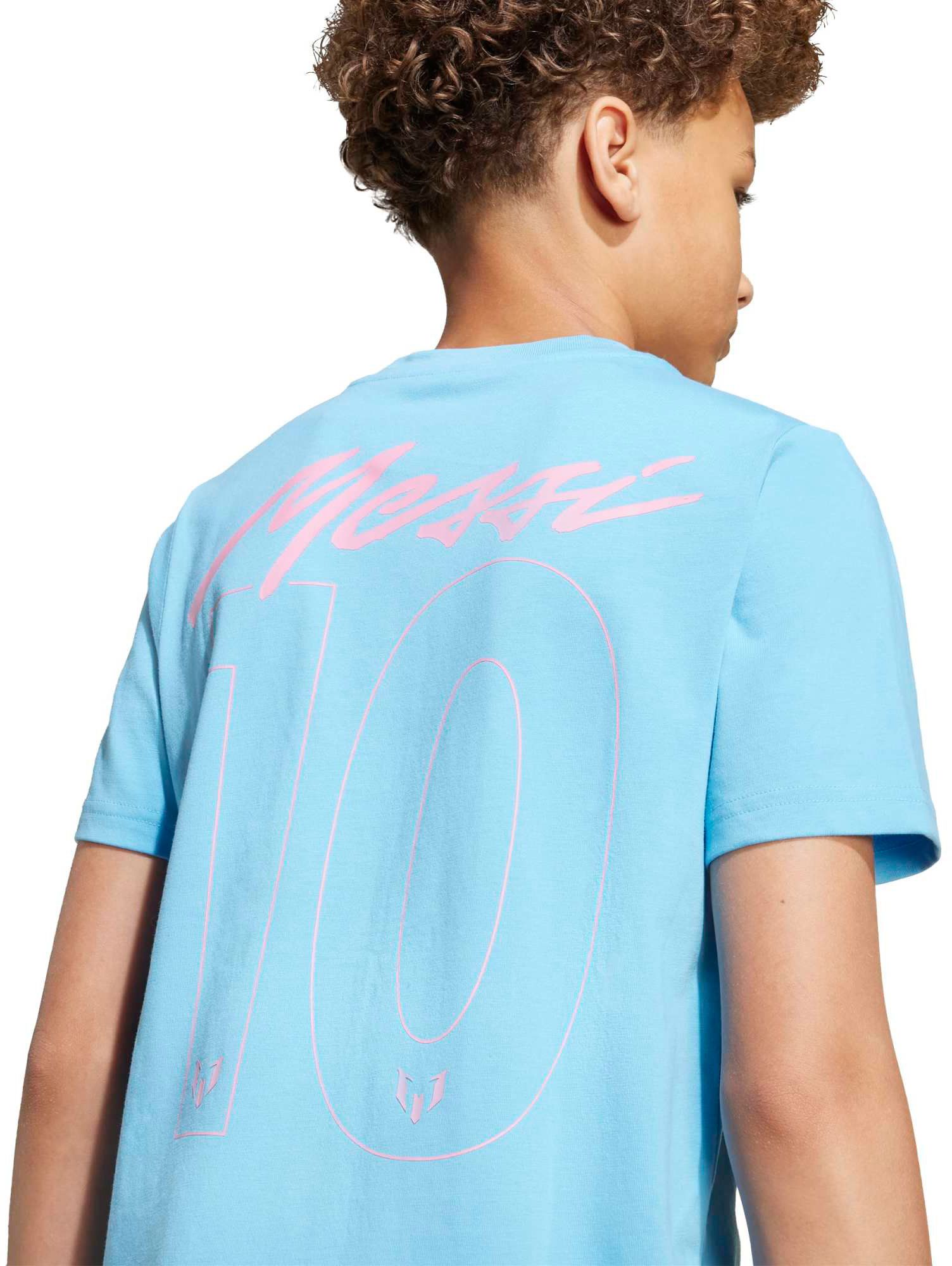 adidas Youth Inter Miami CF 2025 Lionel Messi #10 Blue T-Shirt product image