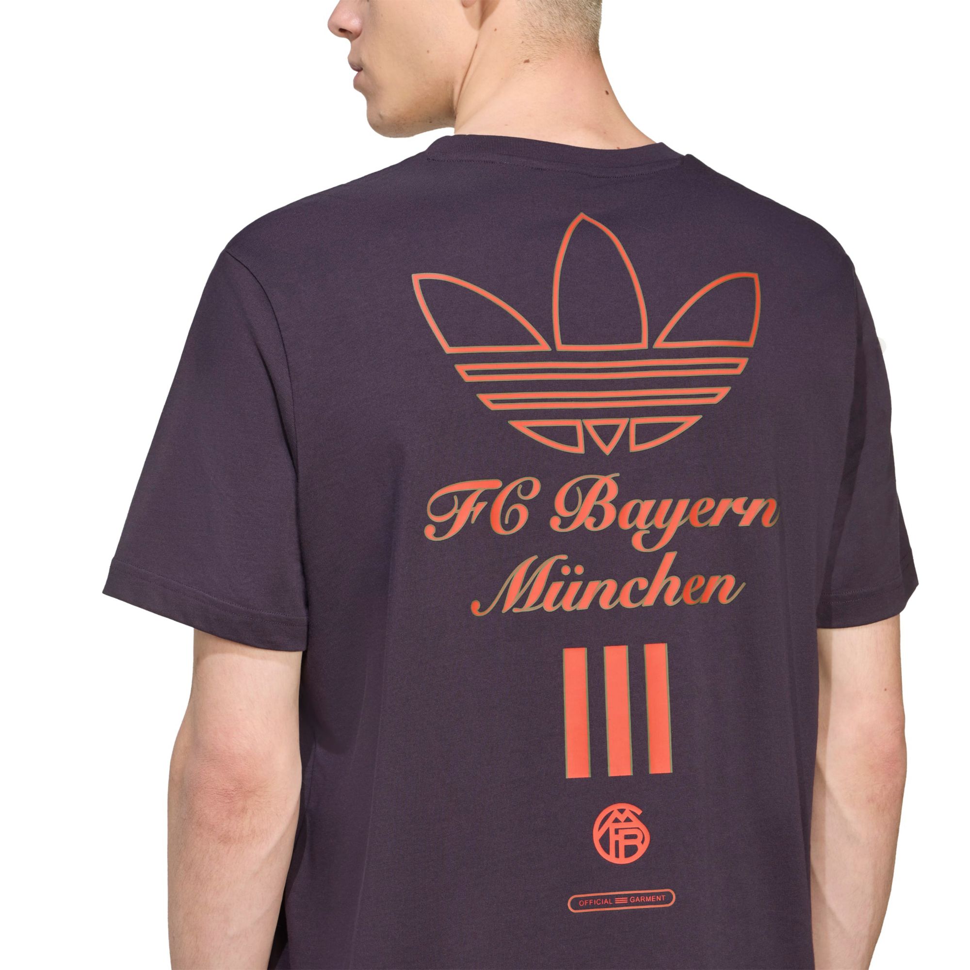 adidas Adult Bayern Munich Vintage Black T-Shirt product image