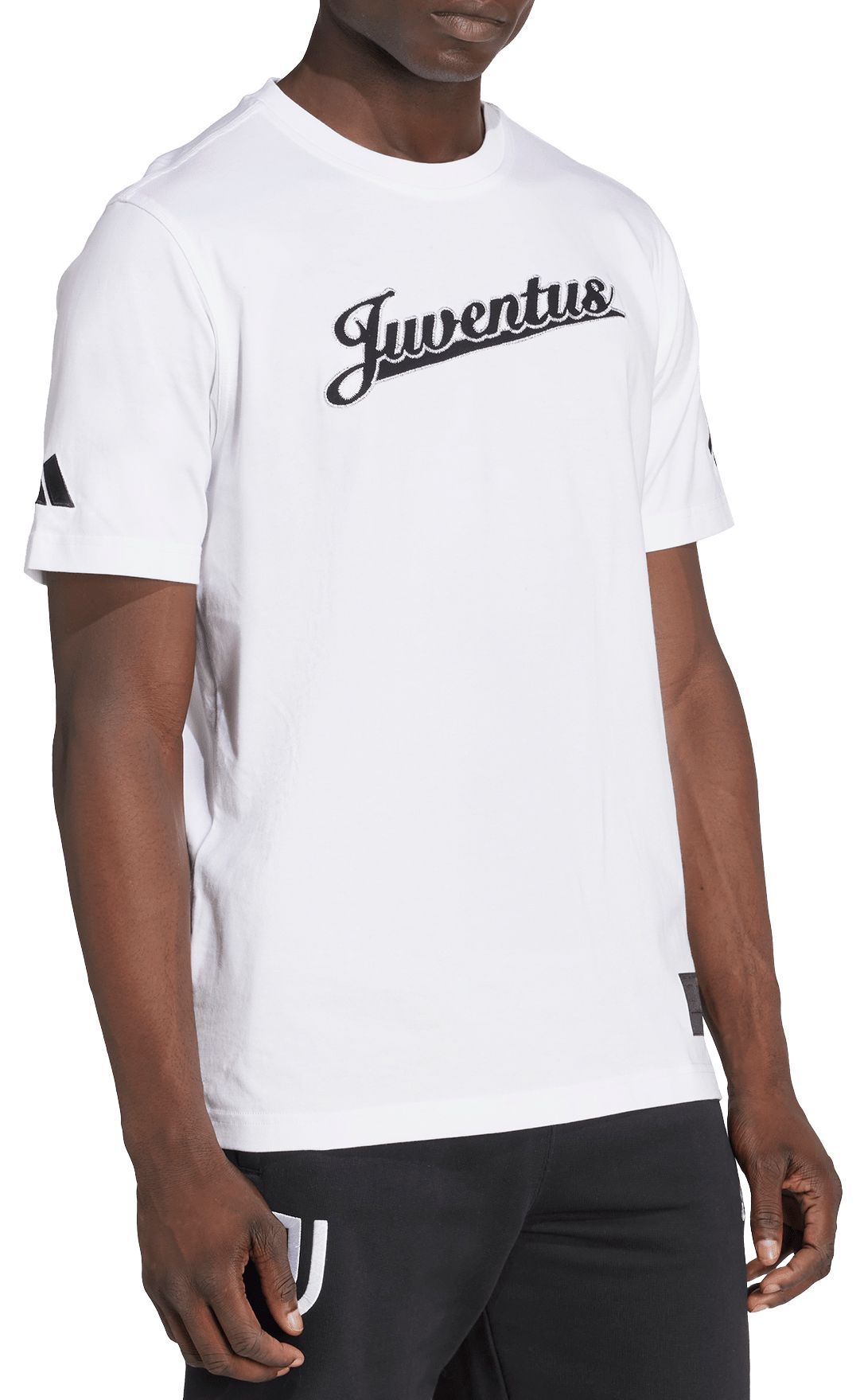 adidas Men's Juventus White Wordmark T-Shirt product image
